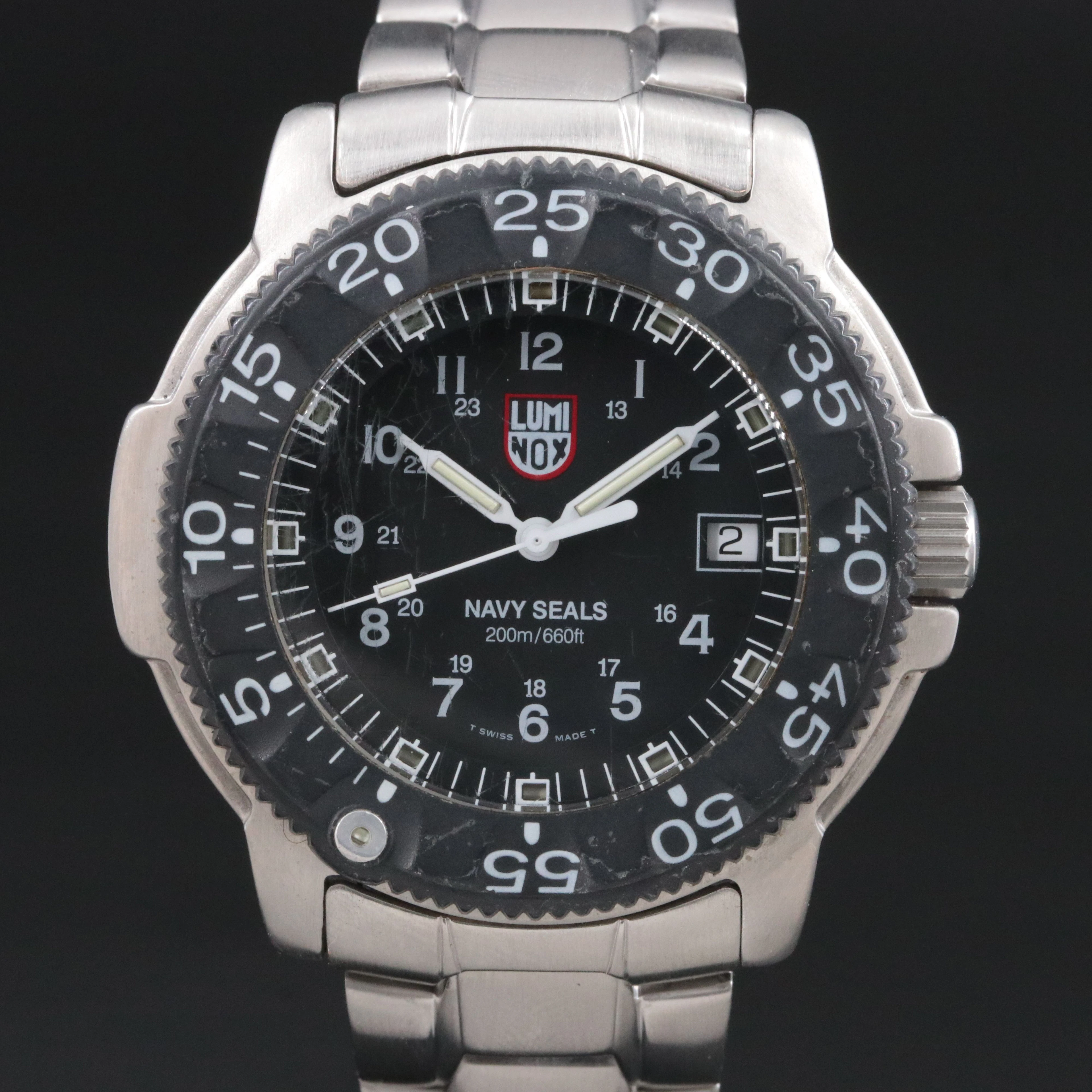 Luminox Navy Seals Series 3100 Stainless Steel Swiss Quartz Watch