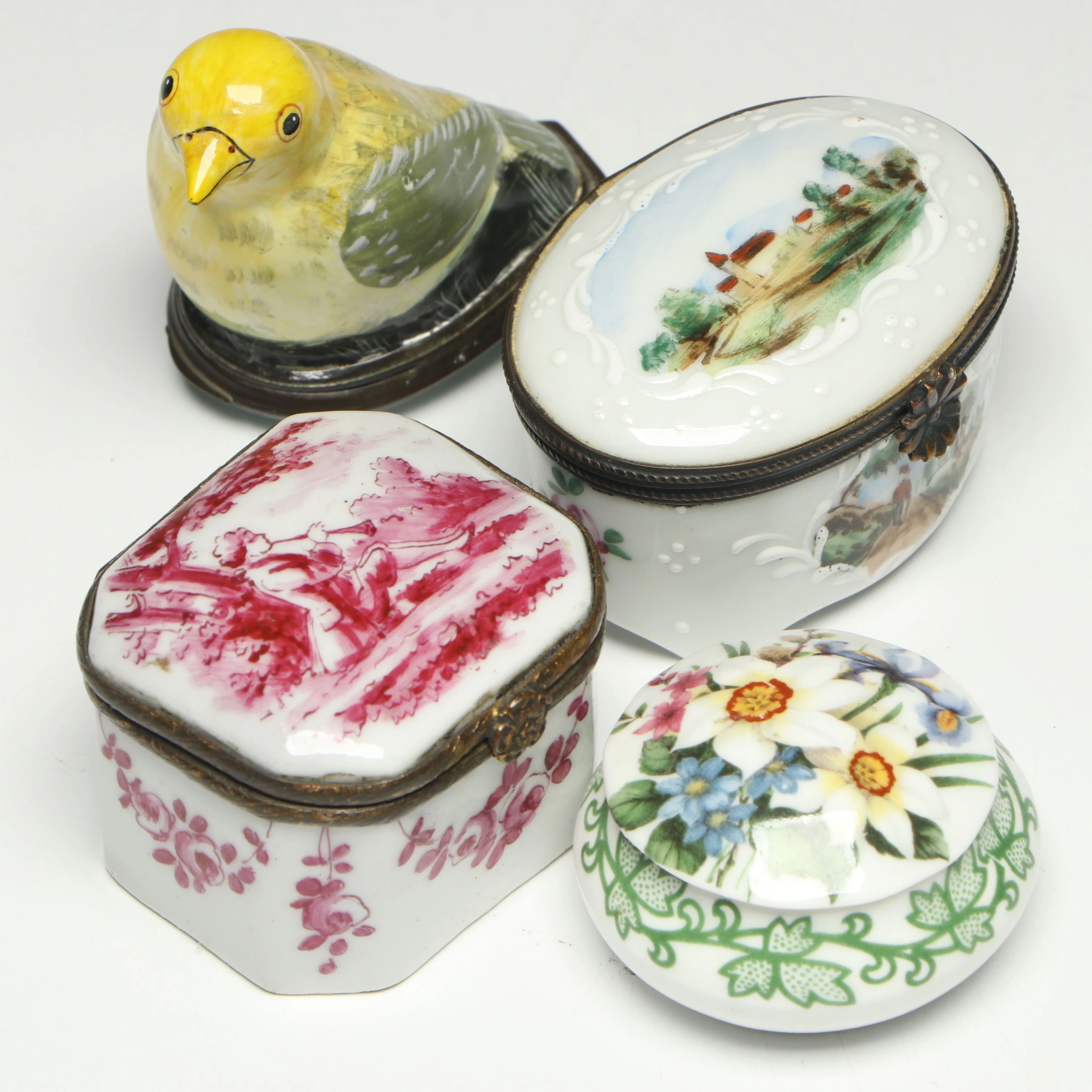 Holt Renfrew, Crownford with Other Porcelain Limoges Boxes