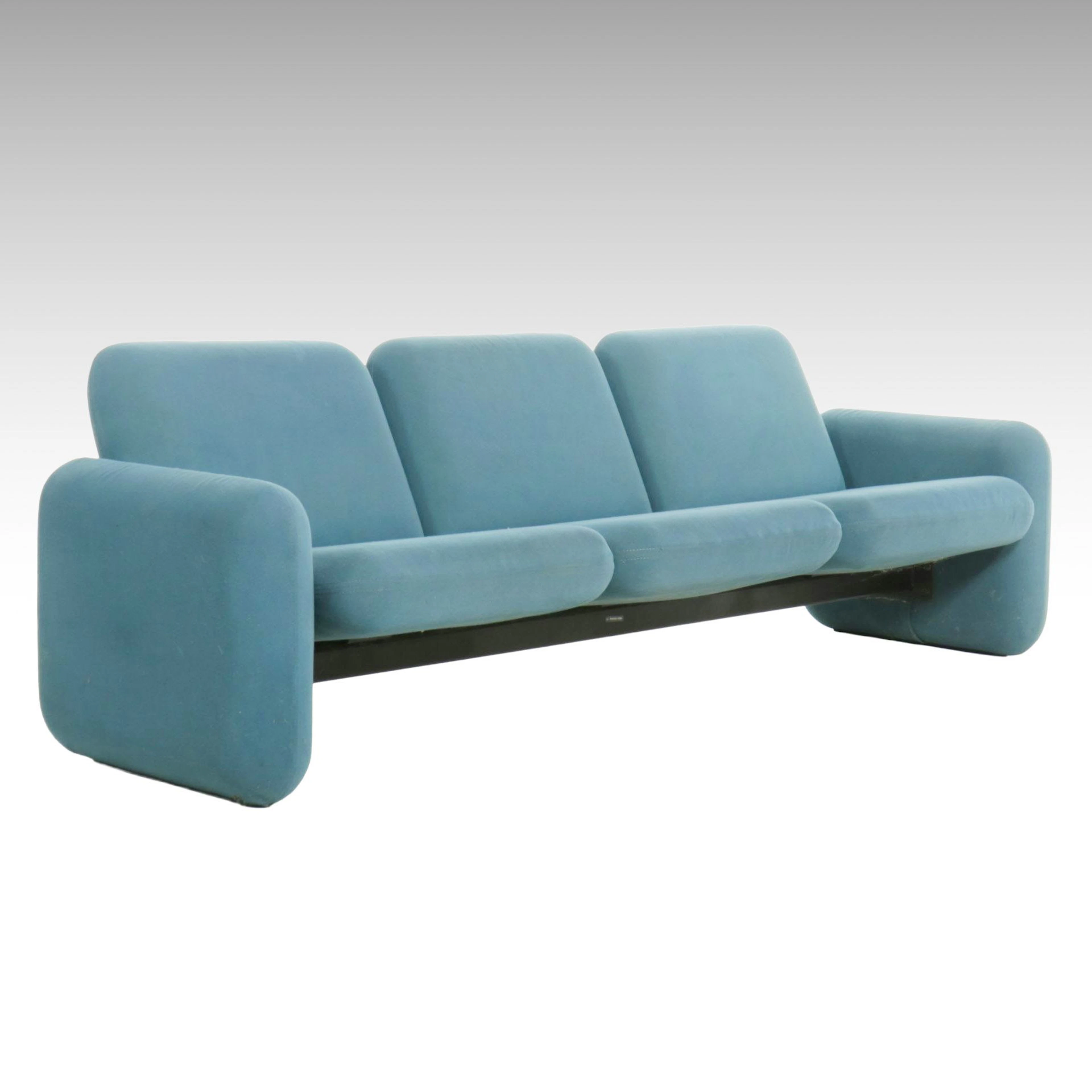 Ray Wilkes for Herman Miller Three-Seat "Chiclet" Sofa, Late 20th Century