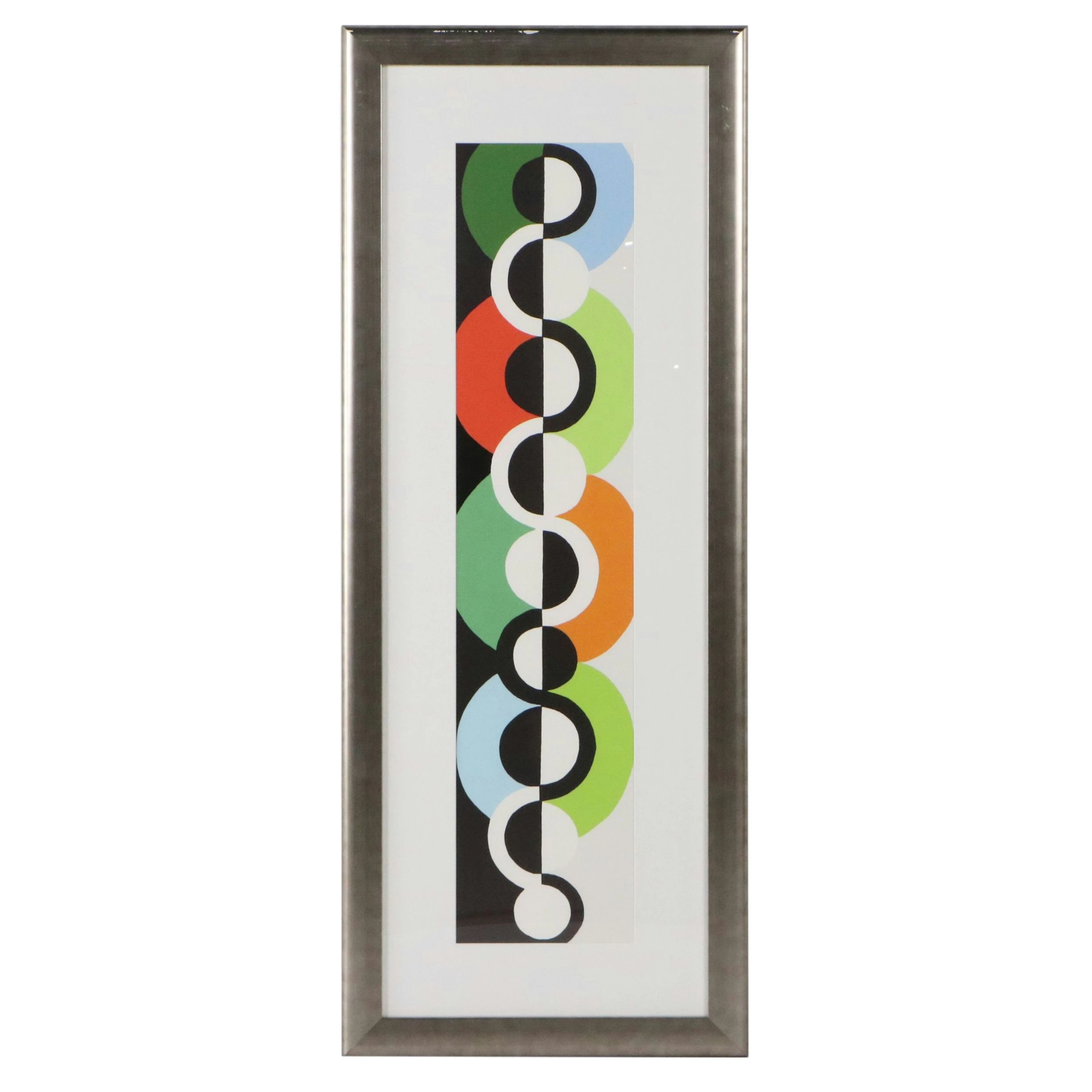 Digital Print After Robert Delaunay "Endless Rhythm," 21st Century