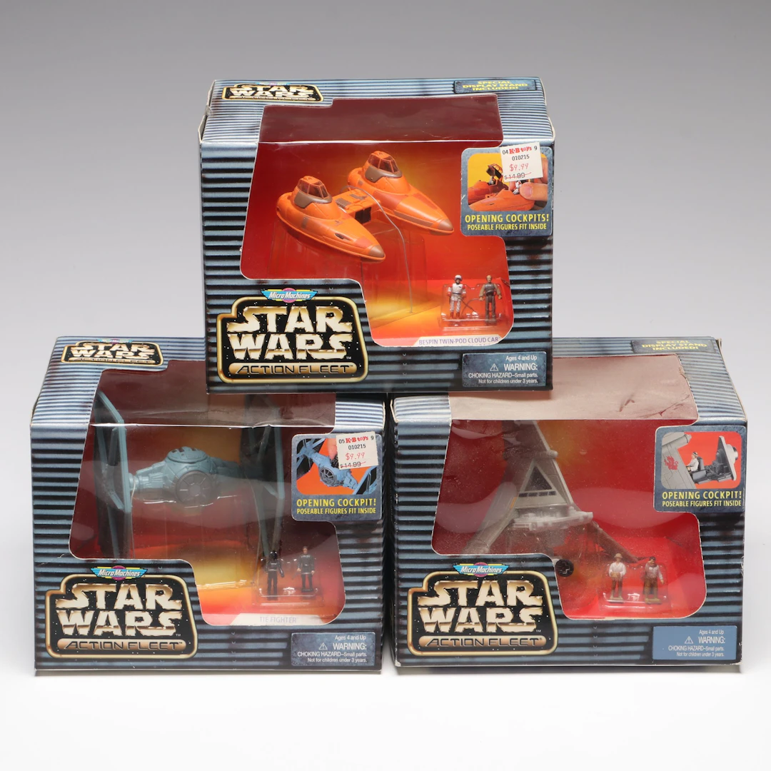 Galoob Star Wars Action Fleet Figures Featuring Incom T-16 Skyhopper