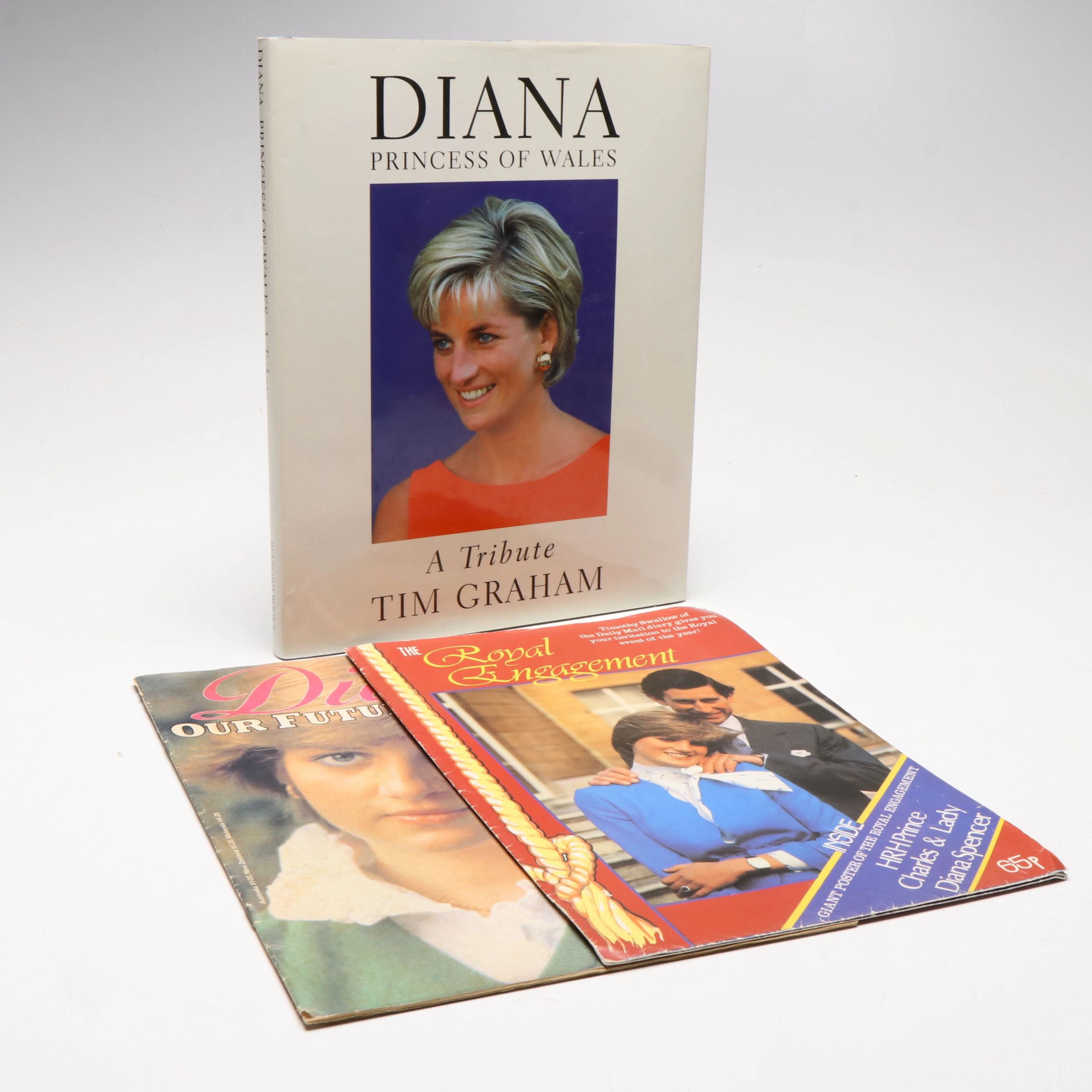"Diana, Princess of Wales" by Tim Graham with Princess Diana Magazines