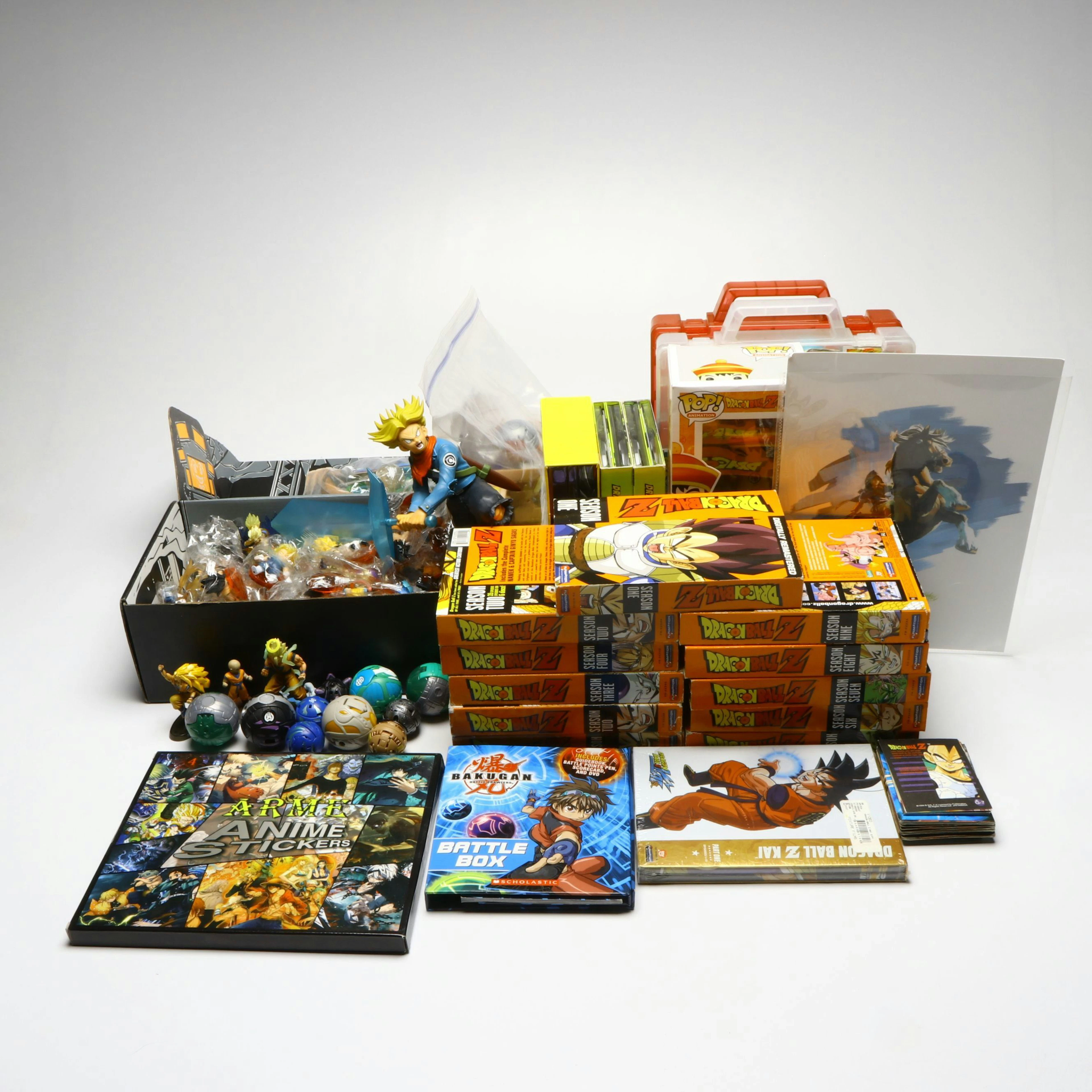 Bandai "Future Trunks" with More Dragon Ball, Bakugan and Other Collectibles