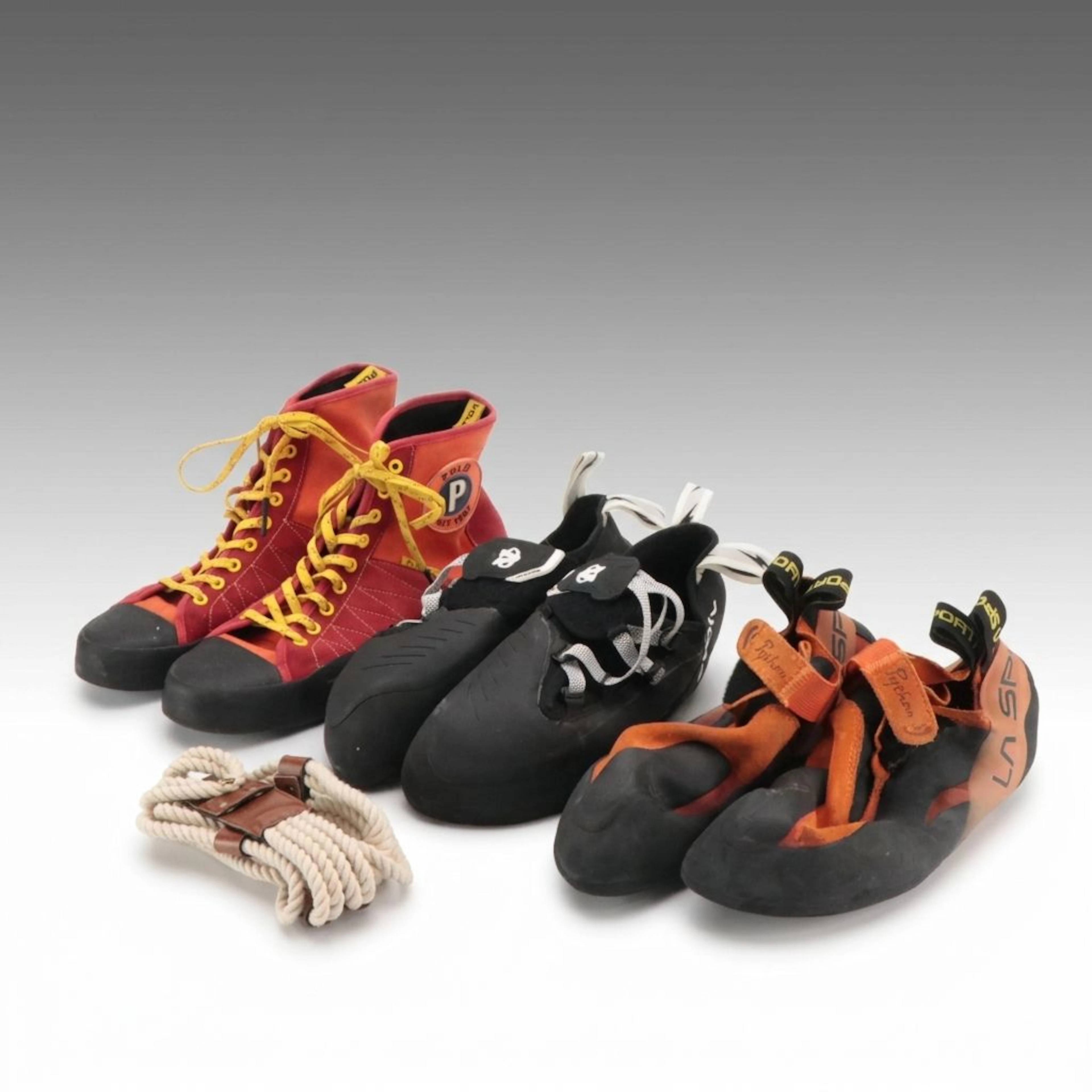 Men's Polo Sport Xander Sportsman High Top Sneakers, Evolv Climbing