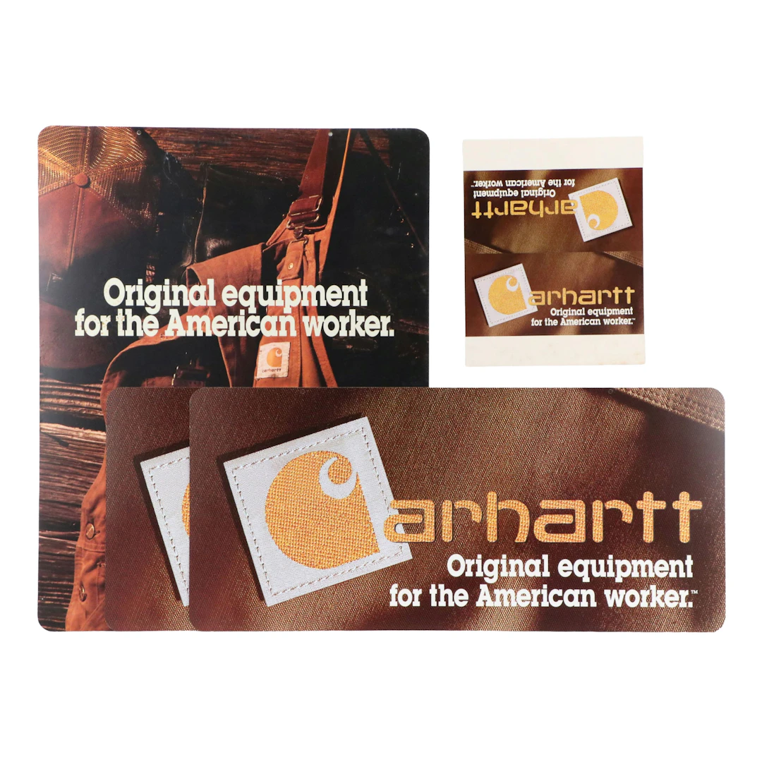 Carhartt "Original Equipment for the American Worker" Advertising Prints