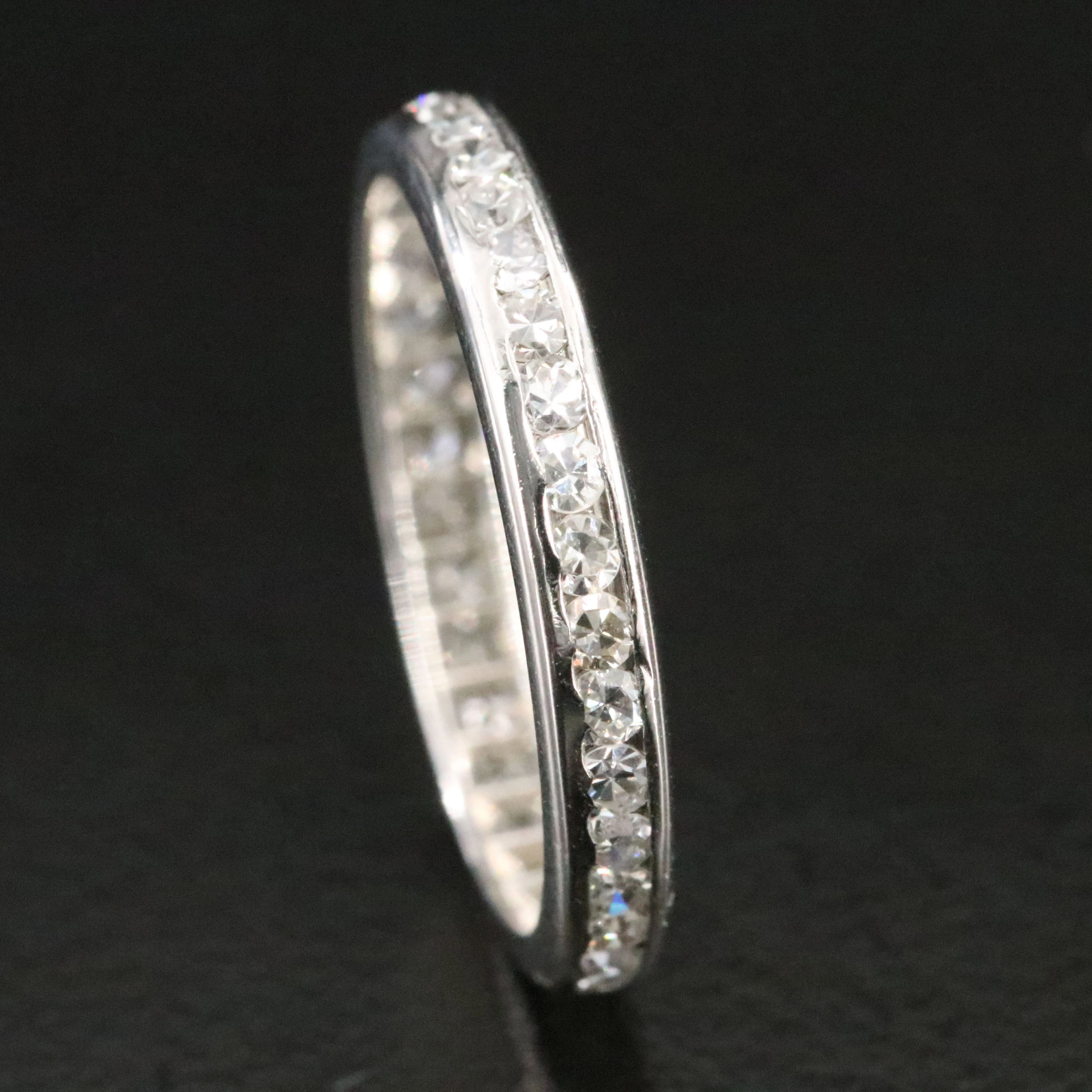 Platinum 0.52 CTW Diamond Eternity Band
