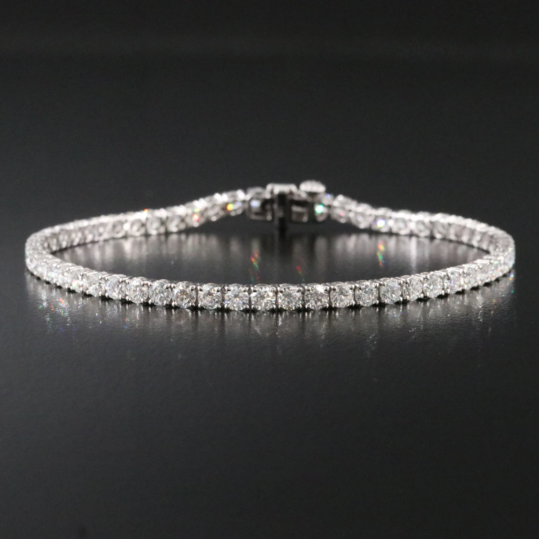 14K 5.57 CTW Lab Grown Diamond Bracelet