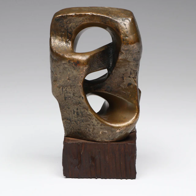Jean-Pierre Ghysels Bronze Sculpture "Troglodyte," Mid-20th Century