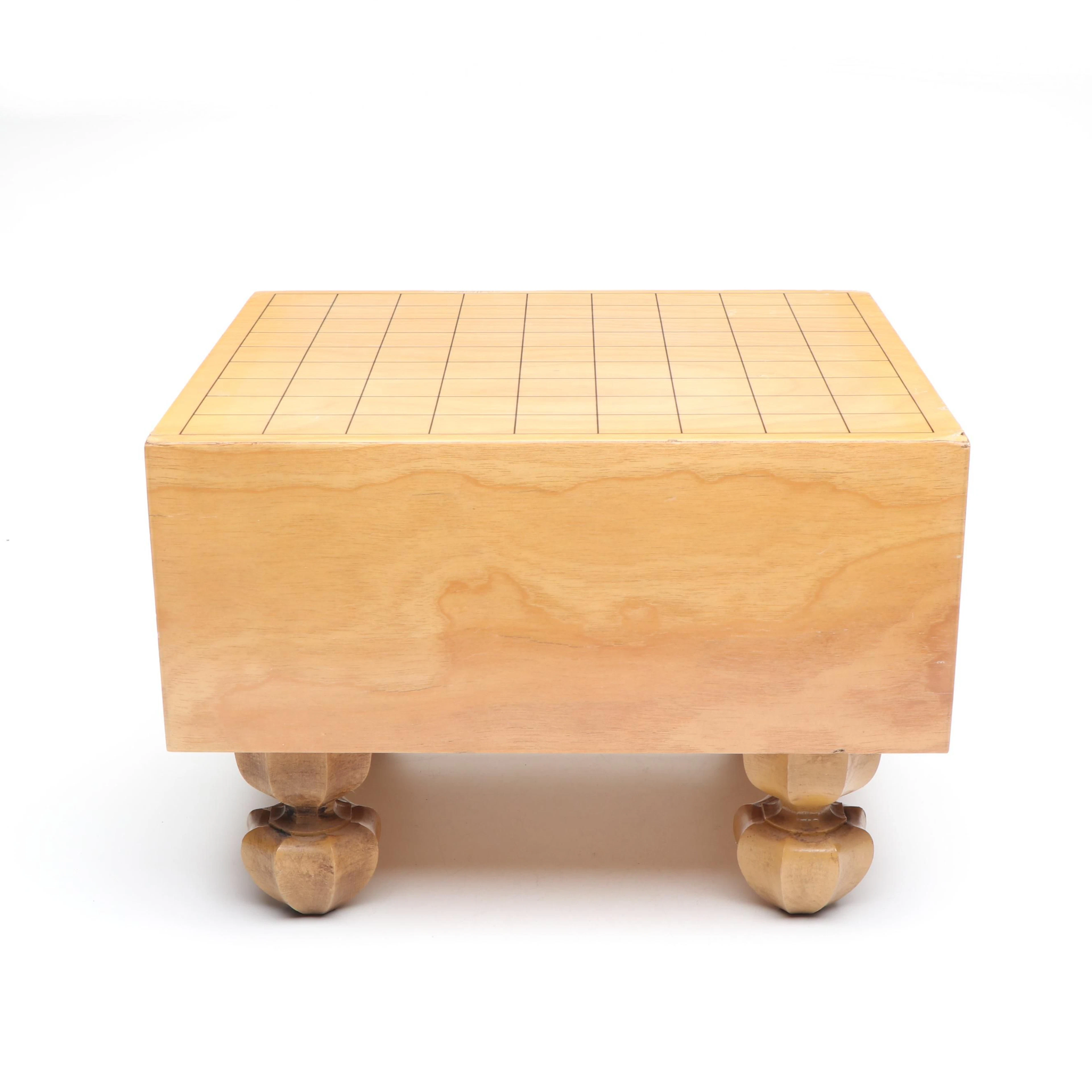 Japanese Wooden Shogi Game Board