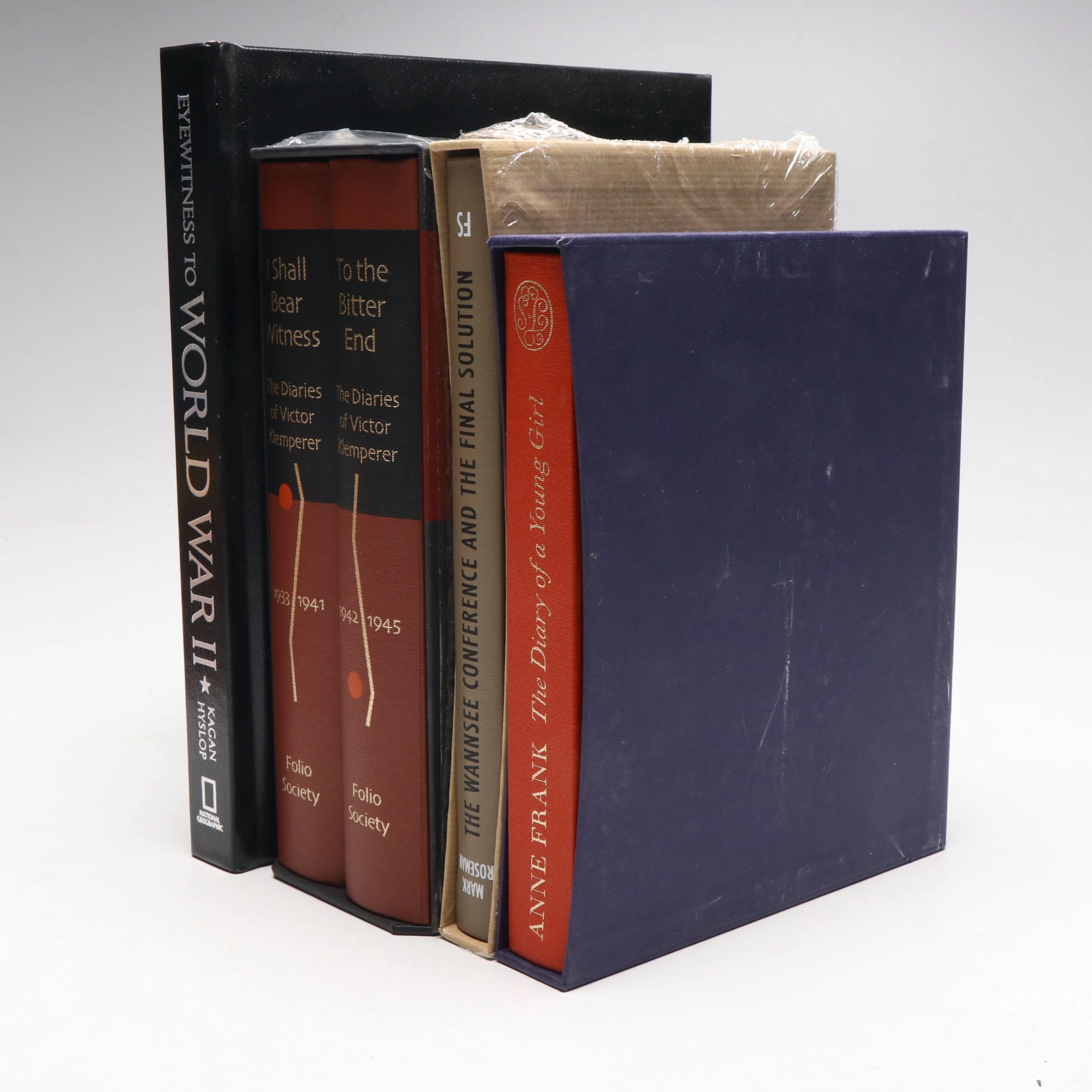 Folio Society "The Diary of a Young Girl" by Anne Frank and More WWII Books