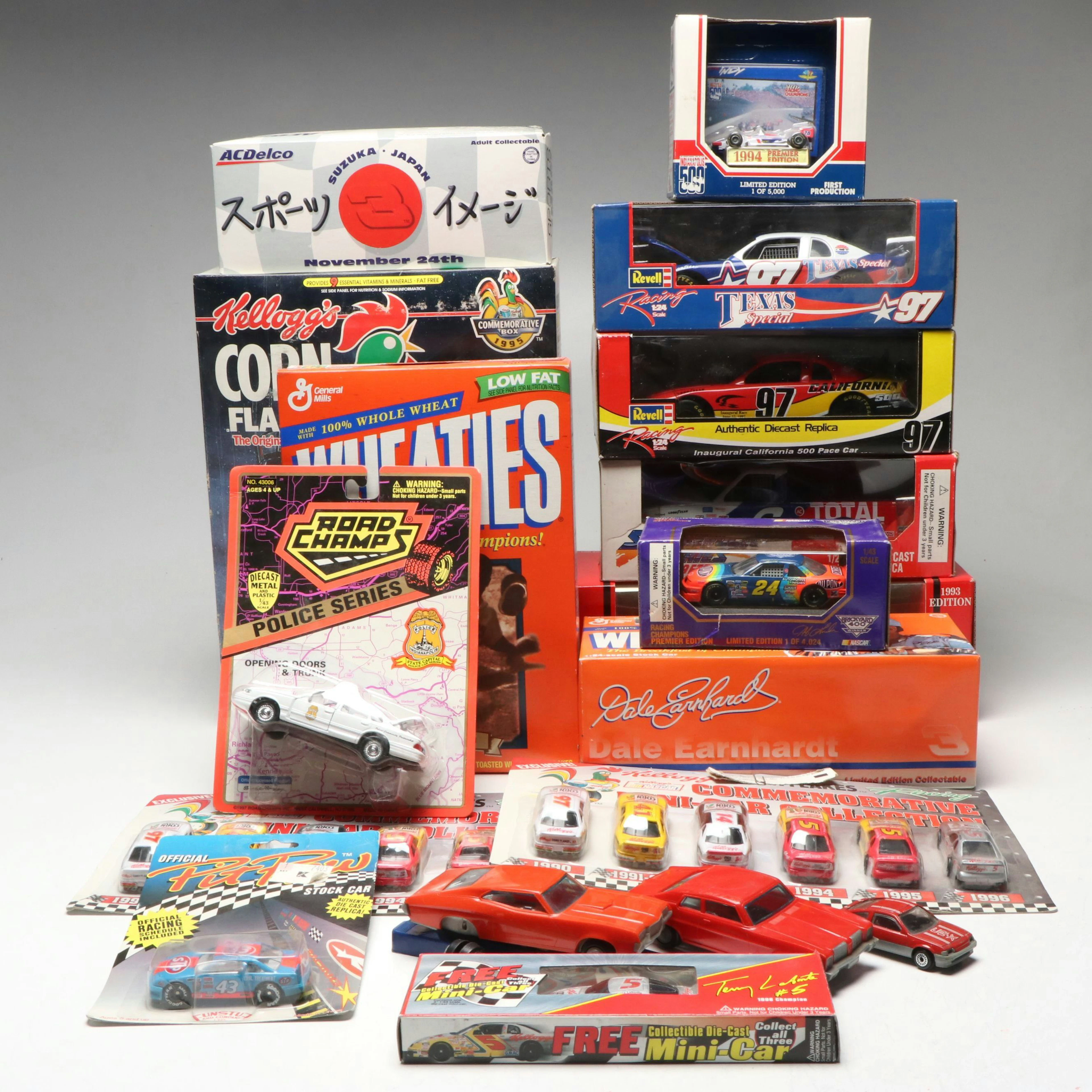 Kellogg's Mini-Car Collection with NASCAR Models and More Racing Collectibles