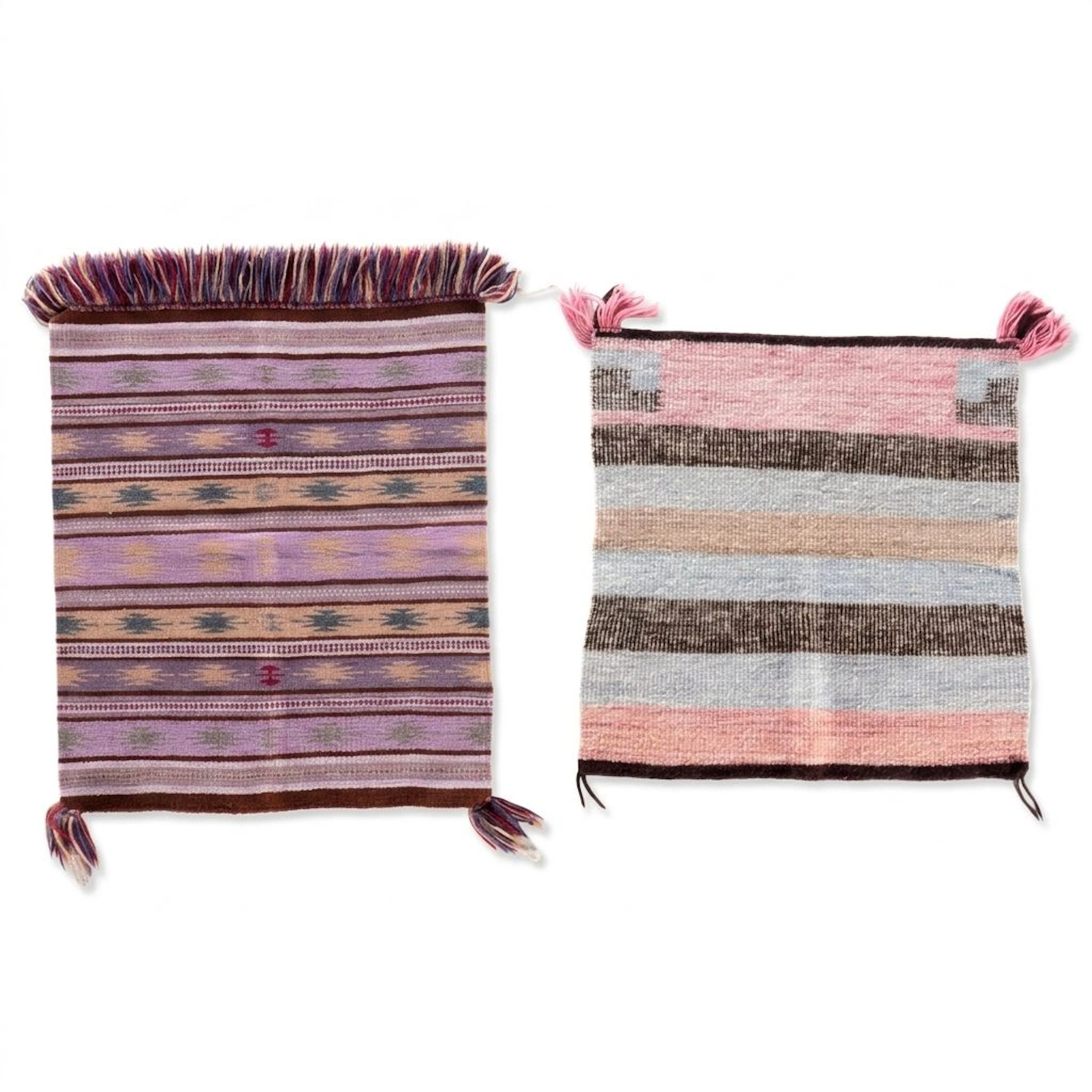 2'4 x 3'4 Handwoven Southwestern Style Rug with Other Weaving