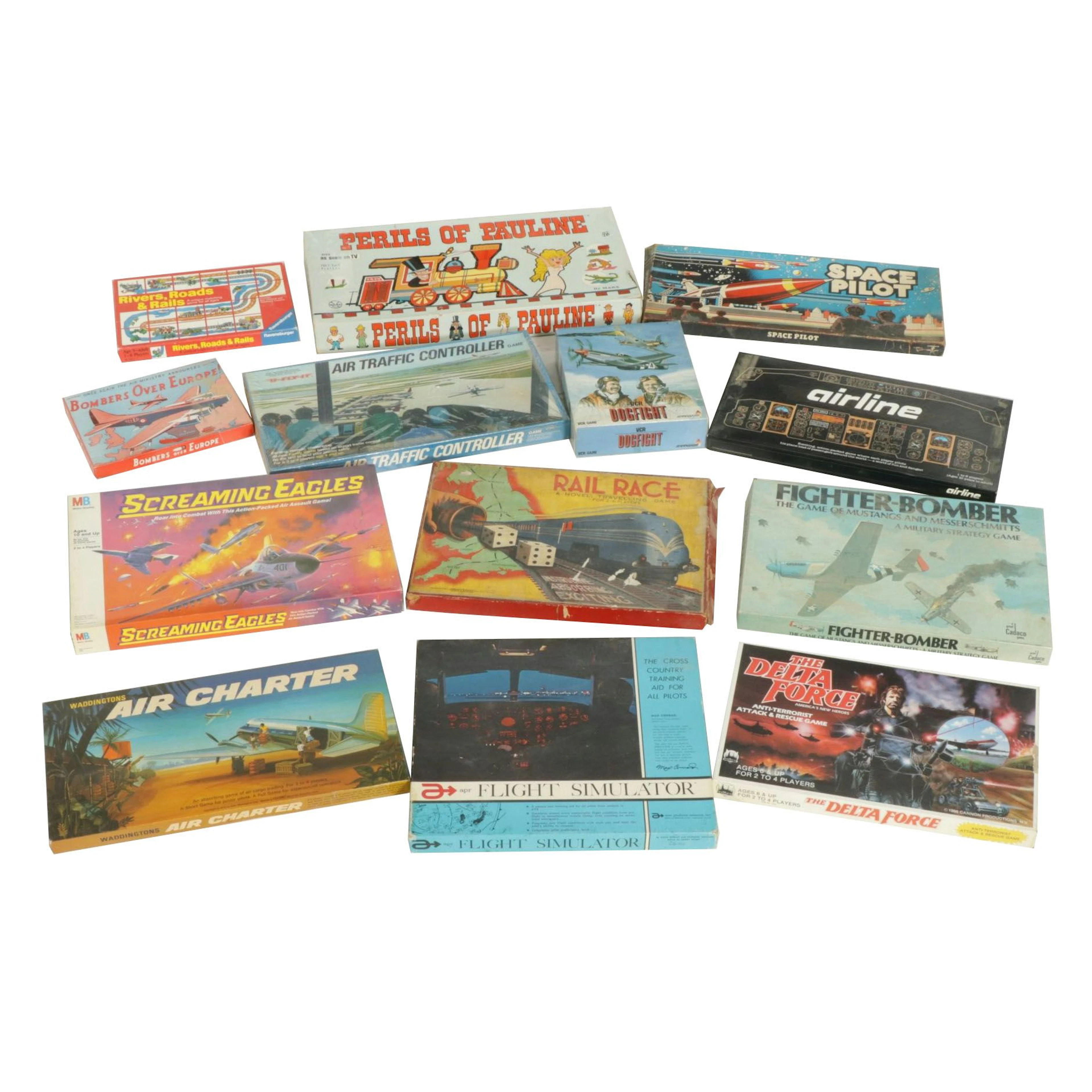 "Perils of Pauline", "Screaming Eagles", and More Board Games