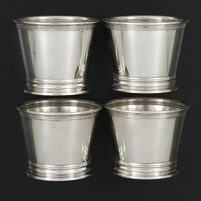 Newport by Gorham Sterling Silver Cups, Mid to Late 20th Century