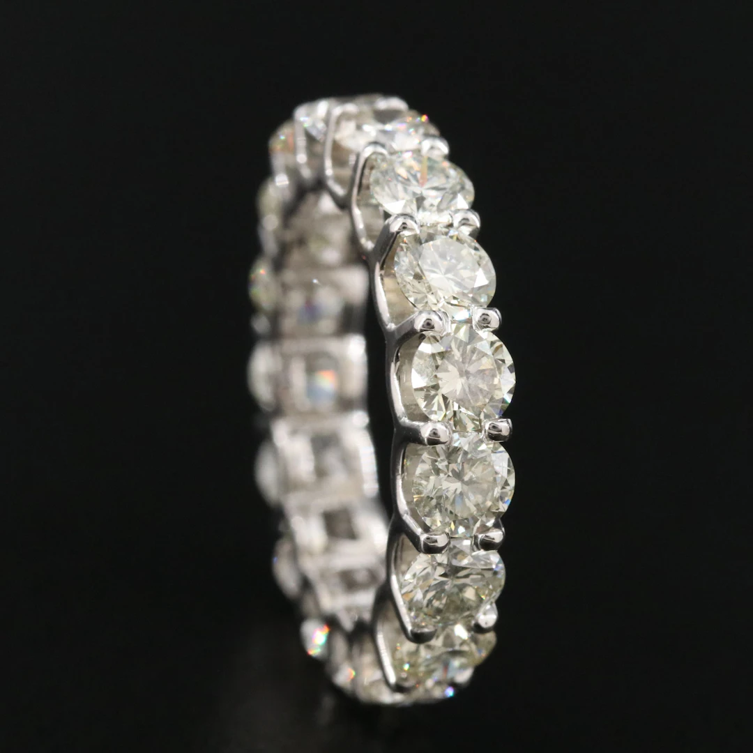 14K 4.35 CTW Diamond Eternity Band
