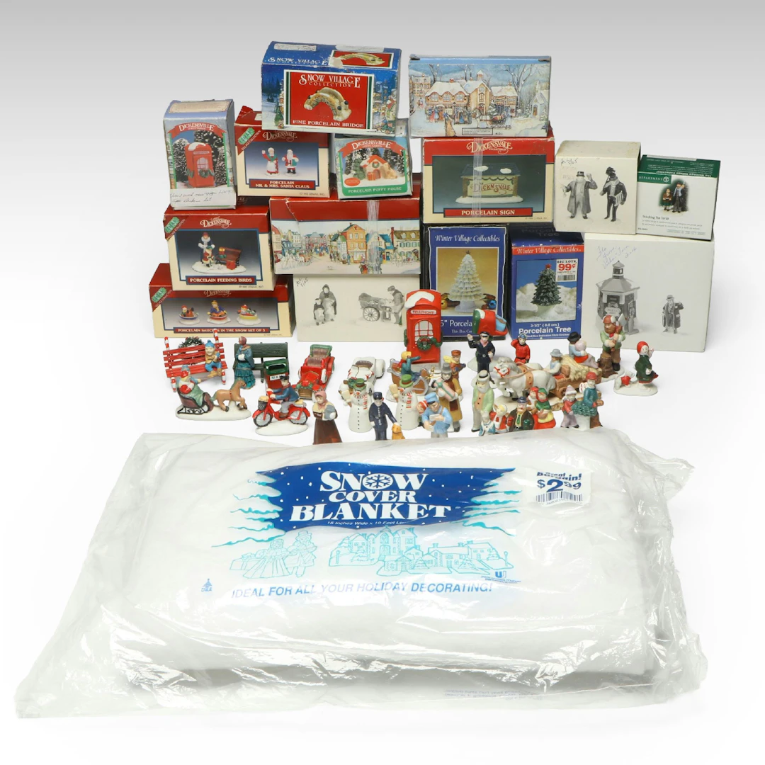 Department 56 "Brixton Road Watchman", "Chimney Sweep" and More Village Décor