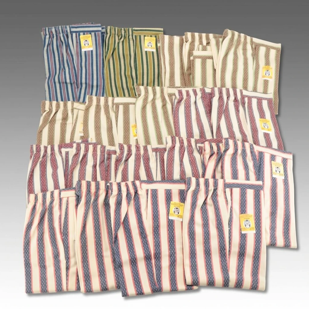 Vintage Deadstock Collection of Children's Striped Pants by Buster