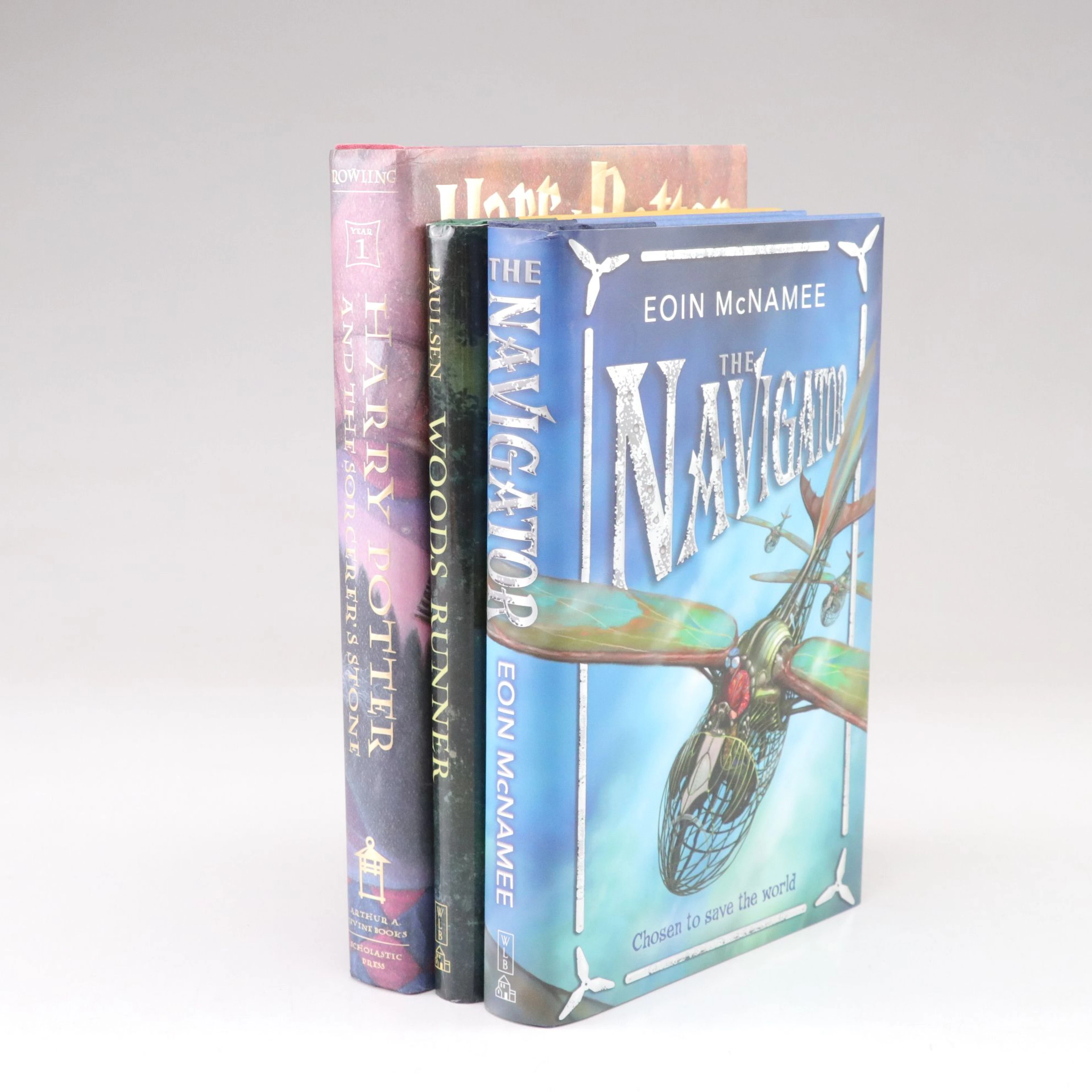 First Printing "Woods Runner" by Gary Paulsen and More Children's Books