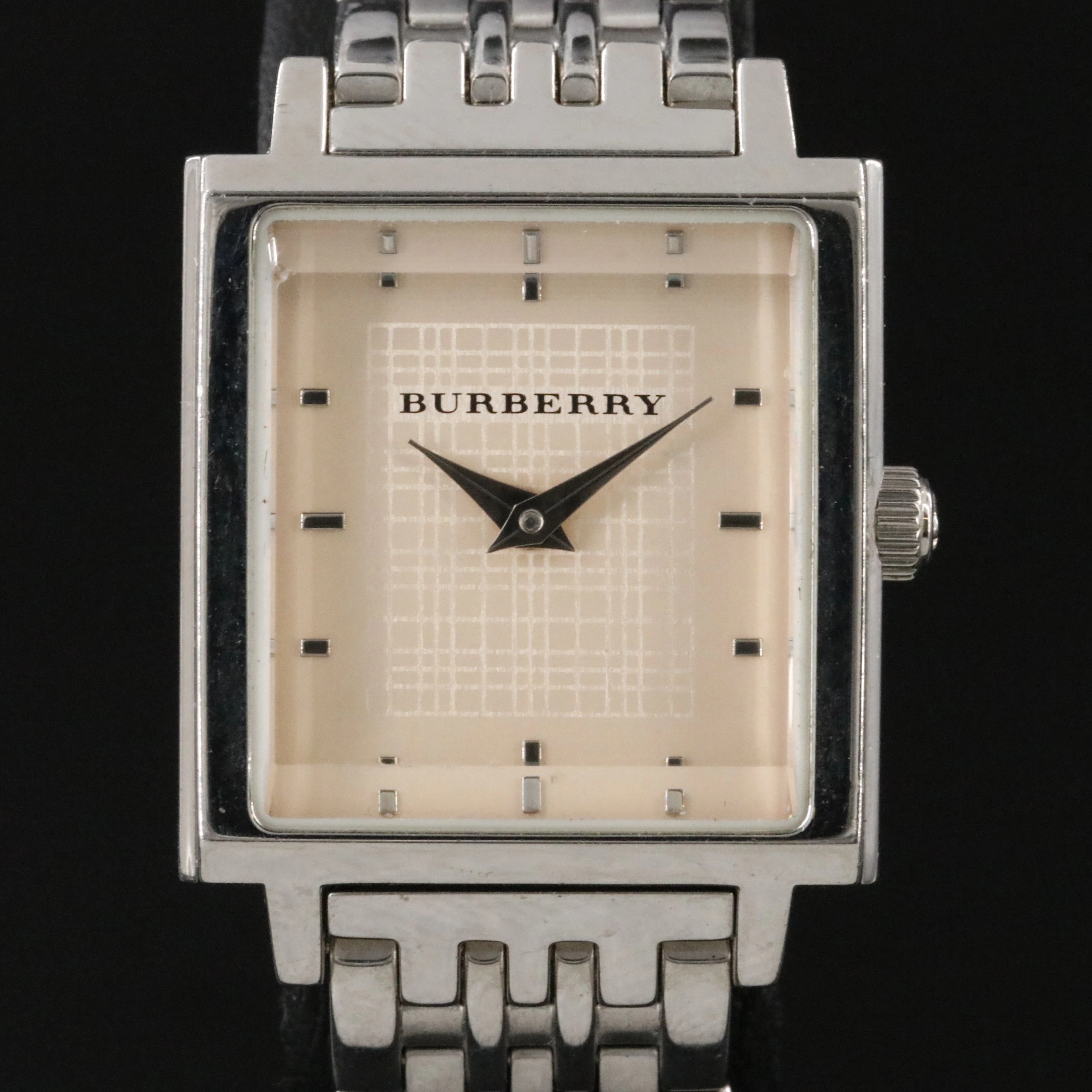 Burberry City Tank Stainless Steel Quartz Watch BU2014