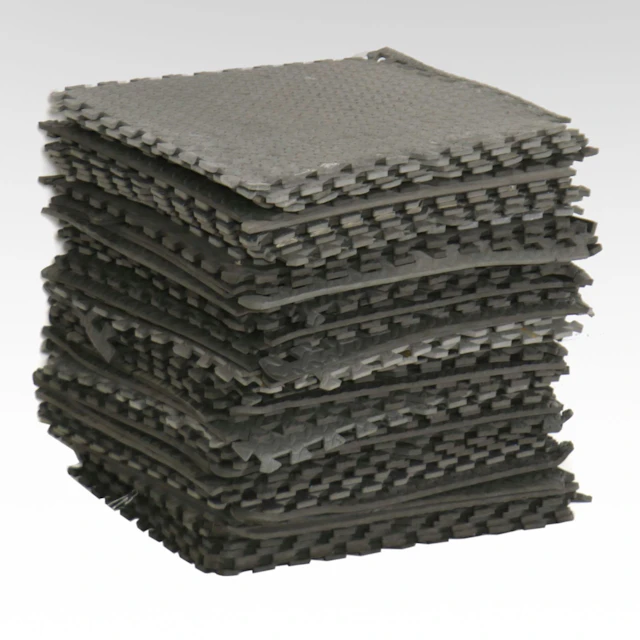 Interlocking Padded Floor Tiles