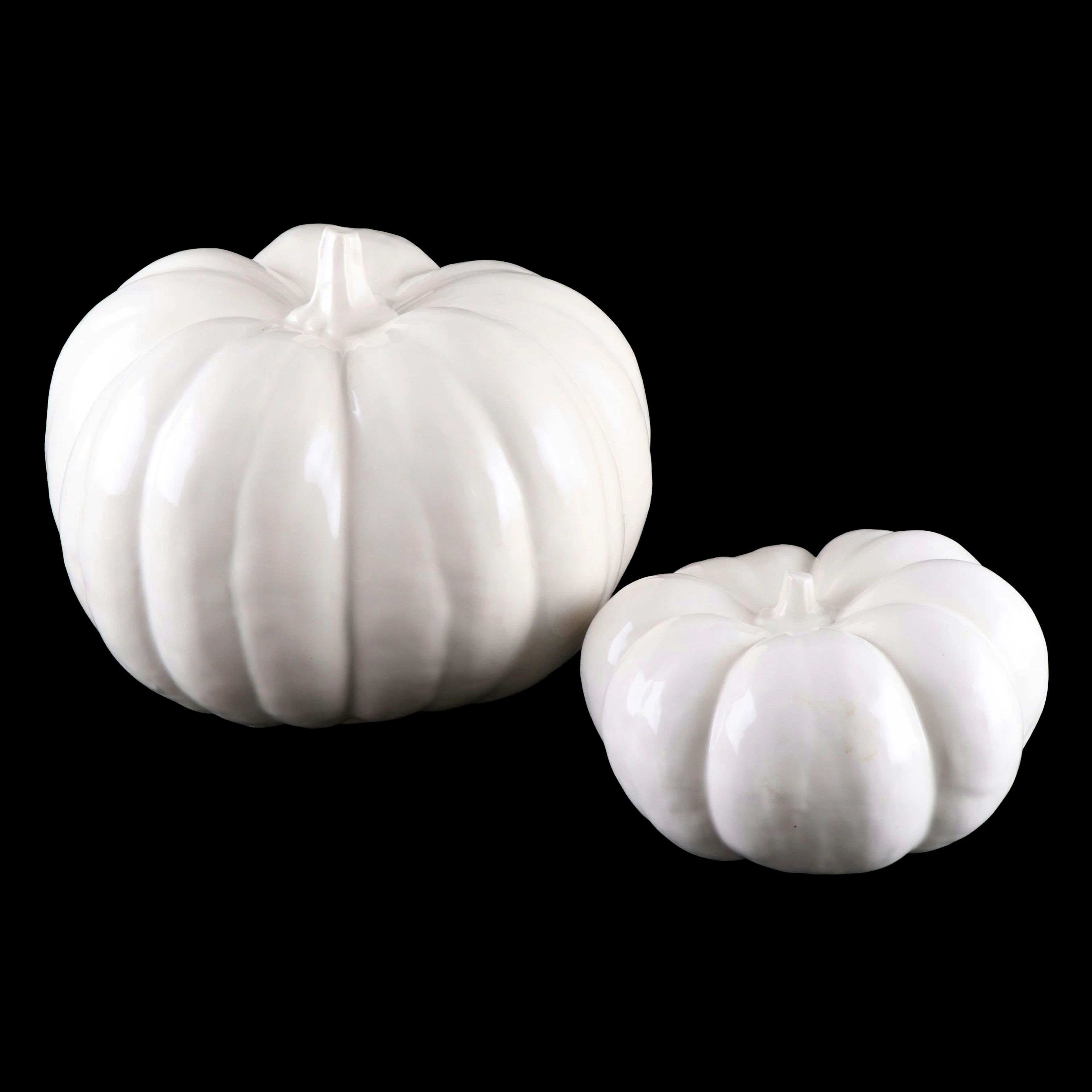 Ceramiche Virginia Porcelain Pumpkin Decorations