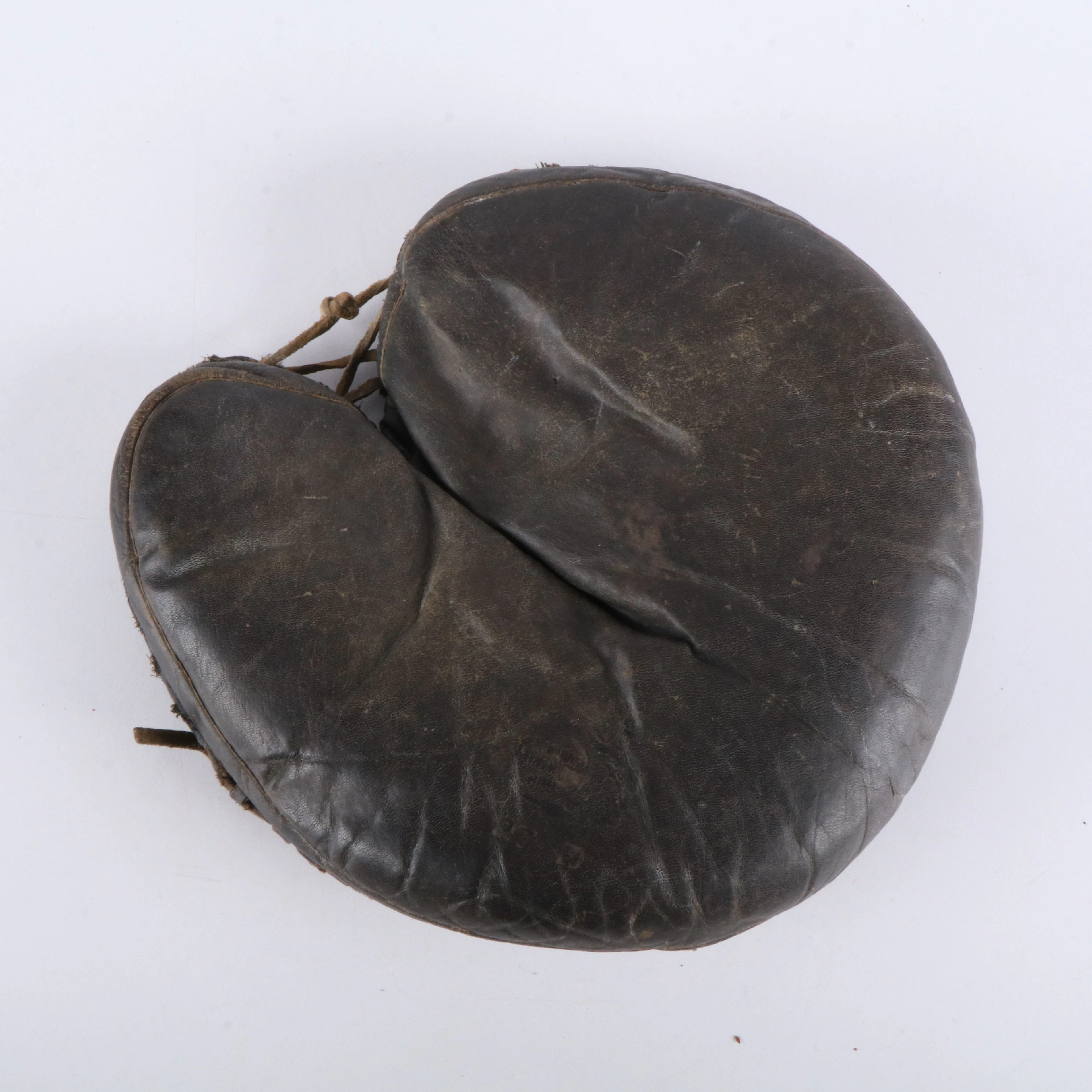 27 B Baseball Catcher's Mitt, Early 20th Century