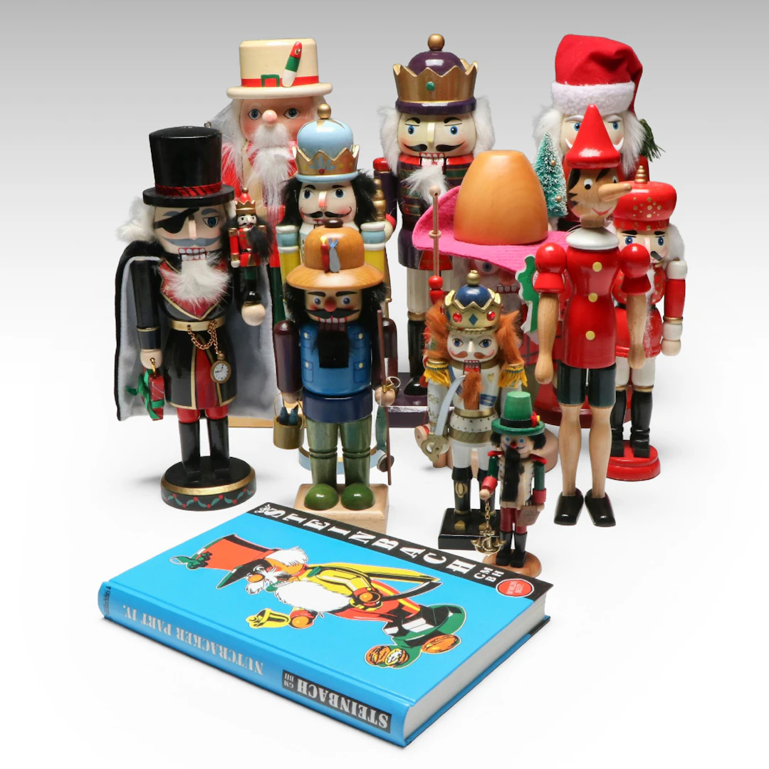 Steinbach, Christian Ulbricht and More Wooden Nutcrackers, 21st Century