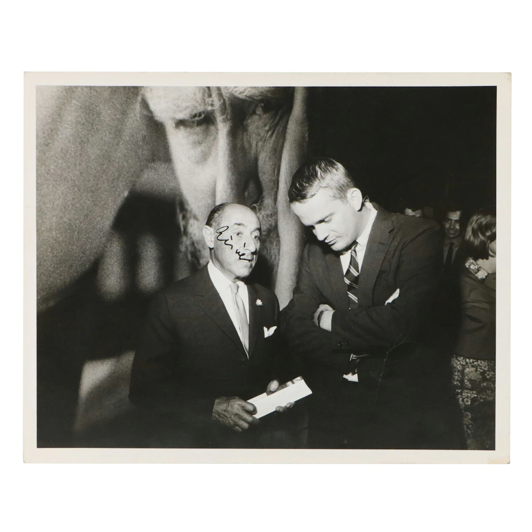 Silver Gelatin Photograph of Alfred Eisenstaedt, Circa Mid-20th Century