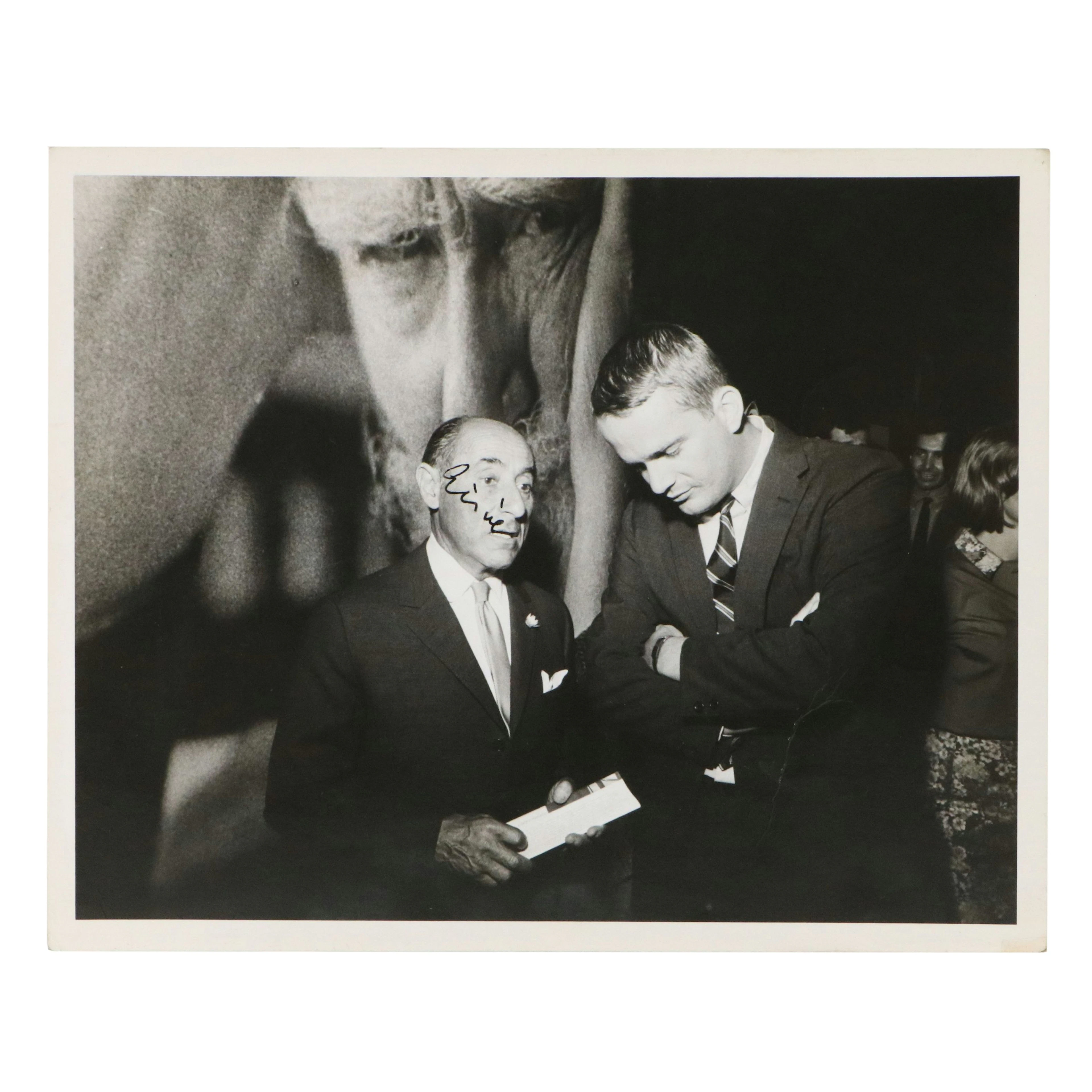 Silver Gelatin Photograph of Alfred Eisenstaedt, Circa Mid-20th Century