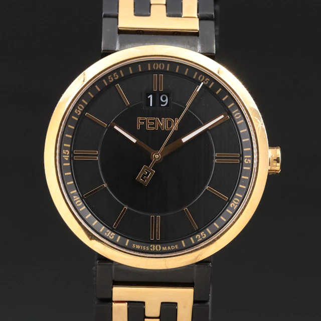 Fendi 100 Series Two-Tone Stainless Steel Swiss Quartz Watch