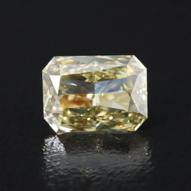 Loose 2.03 CT Lab Grown Fancy Yellow Diamond