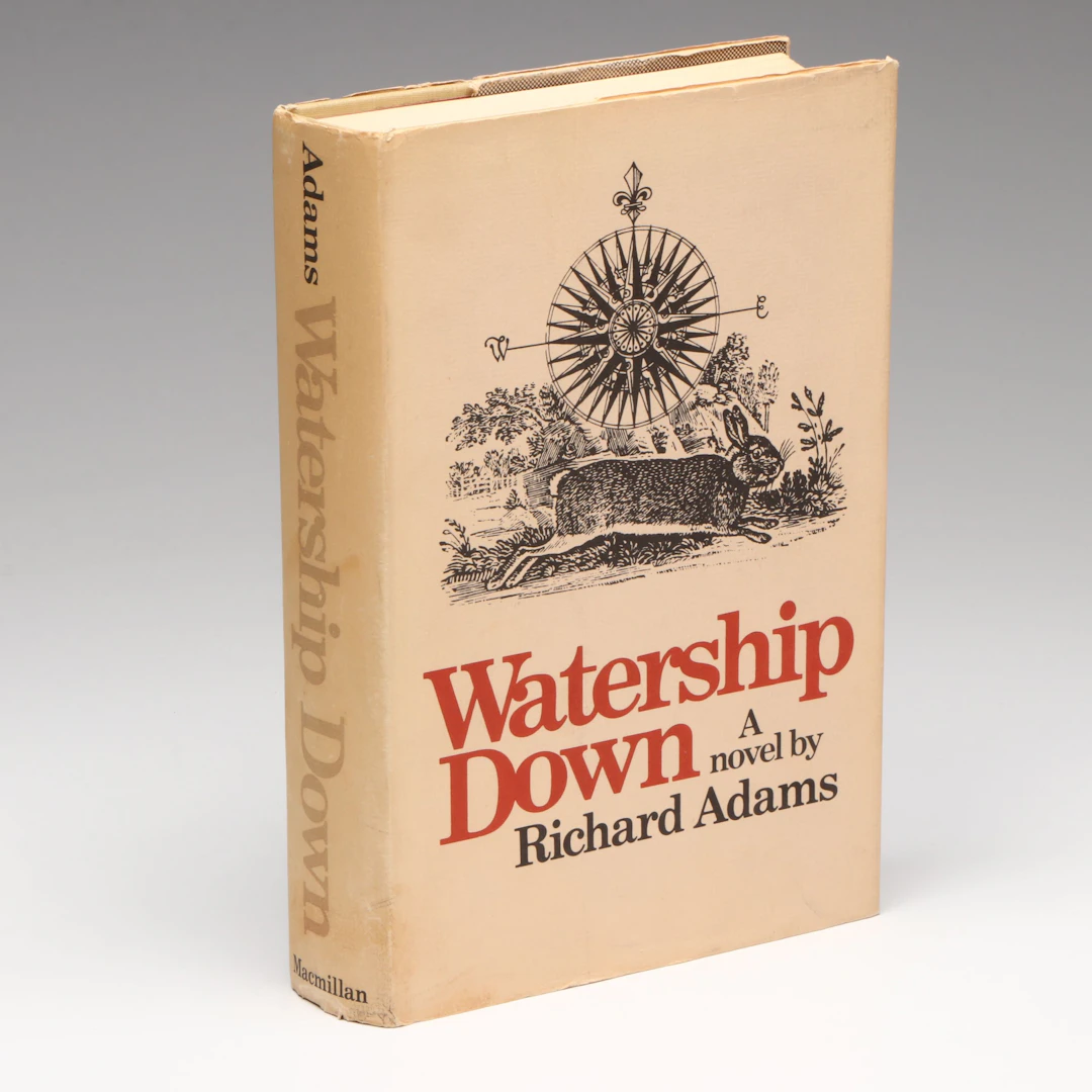 Book Club Edition "Watership Down" by Richard Adams, 1974