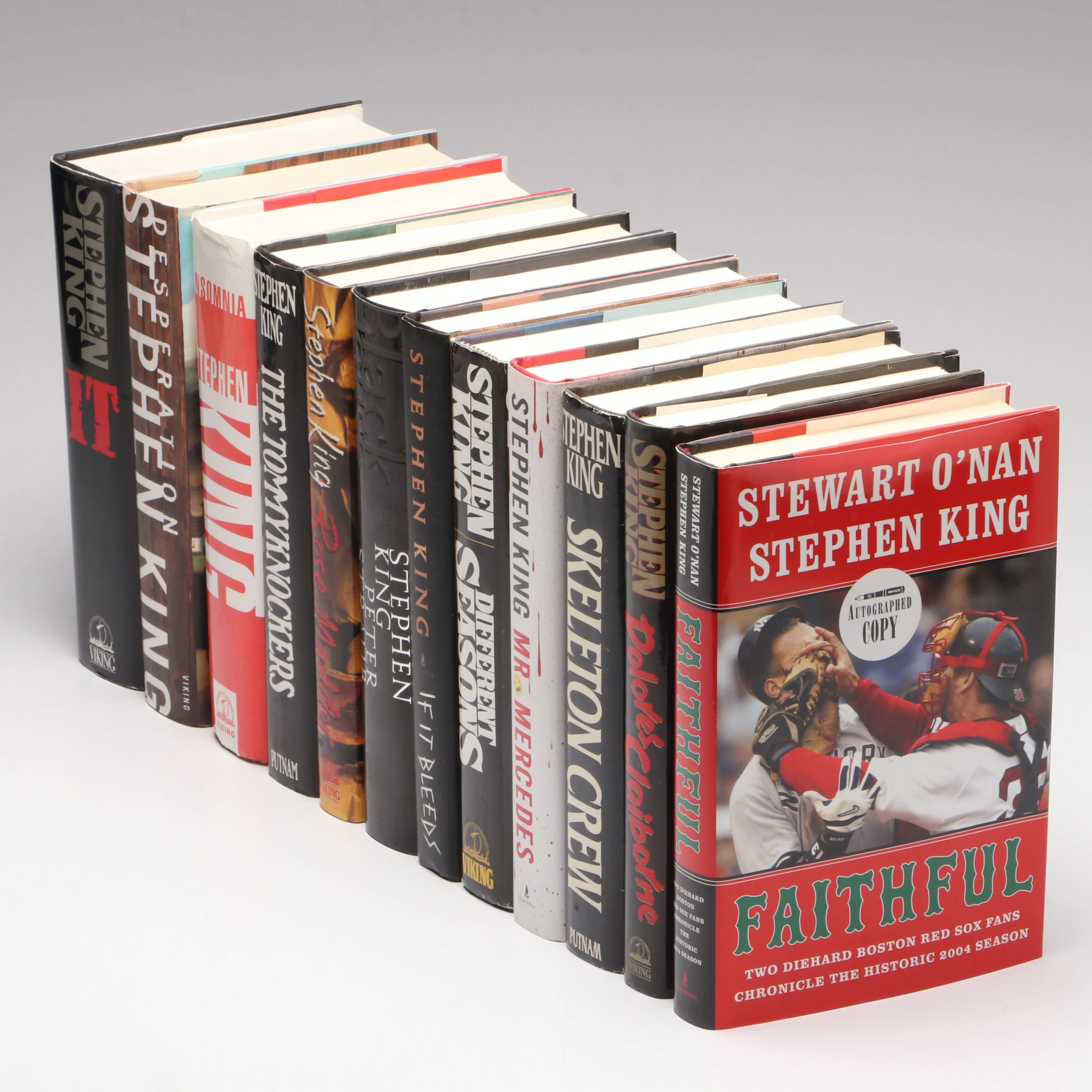 Signed "Faithful" by Stewart O'Nan and Stephen King and More Stephen