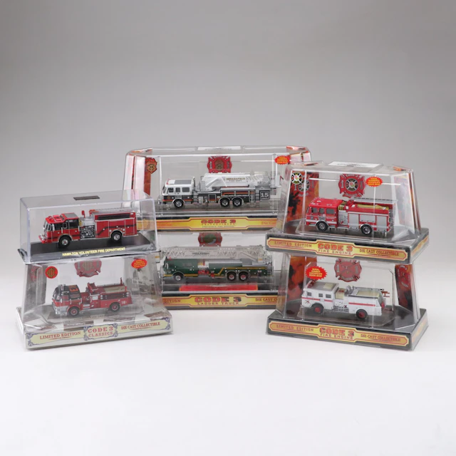 Limited Edition Code 3 Ladder Trucks and More Fire & Rescue Trucks