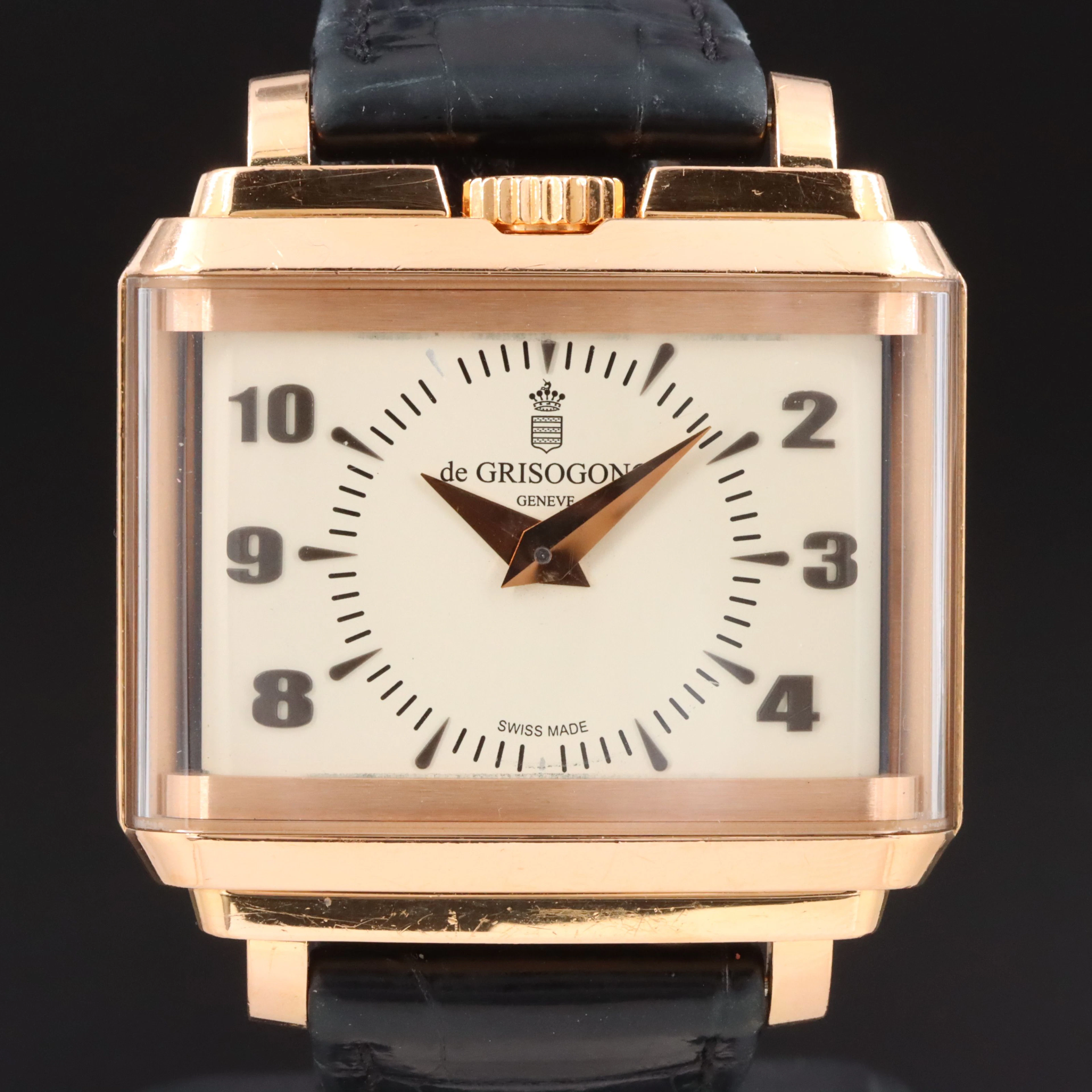 de Grisogono 18K New Retro Model 03 Automatic Watch