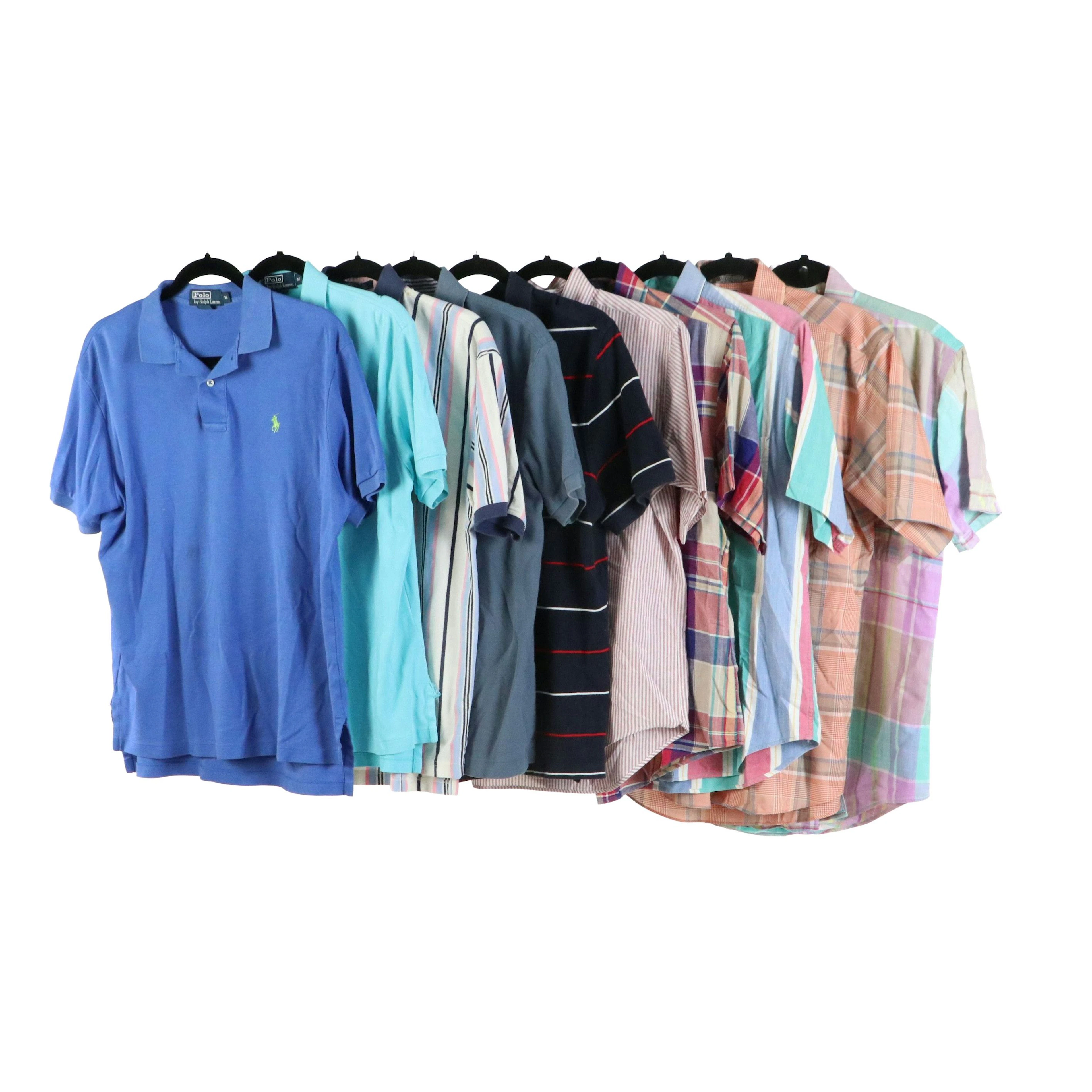 Men's Polo Shirts & Short Sleeve Button-Up Shirts from Polo Ralph Lauren & More