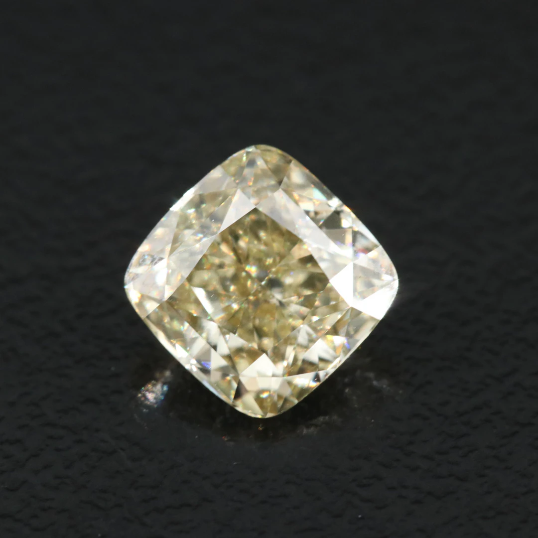 Loose 1.22 CT Fancy Yellow Lab Grown Diamond