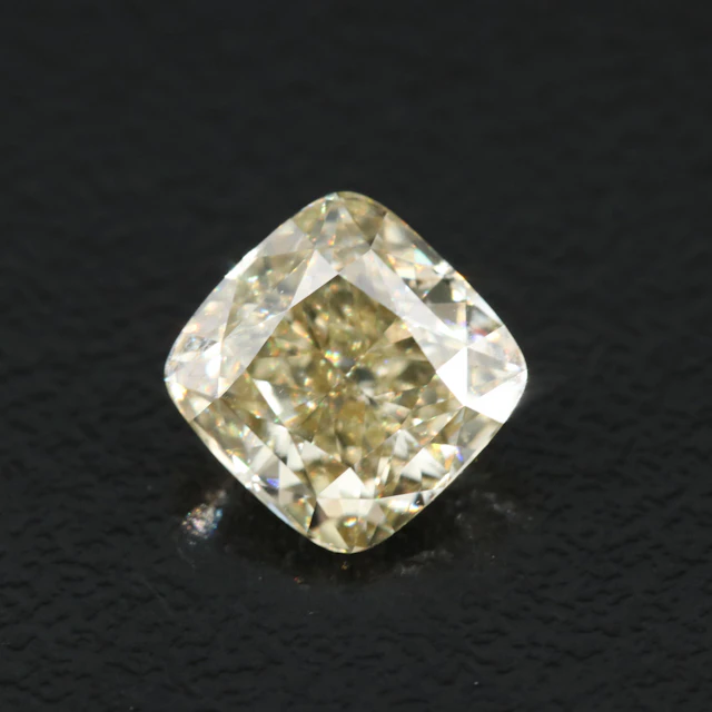 Loose 1.22 CT Fancy Yellow Lab Grown Diamond