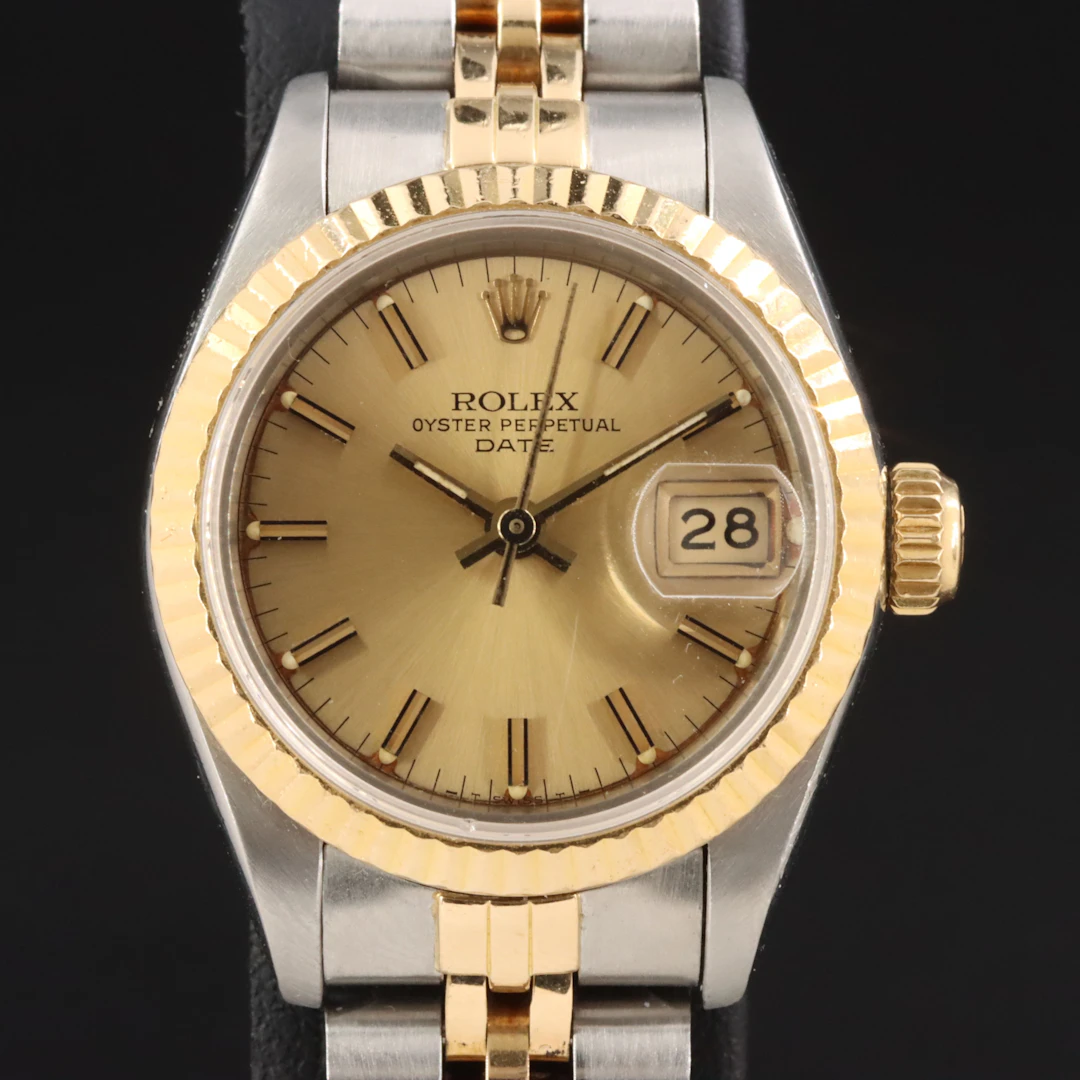 1983 Rolex Oyster Perpetual Date Model 69173 Watch