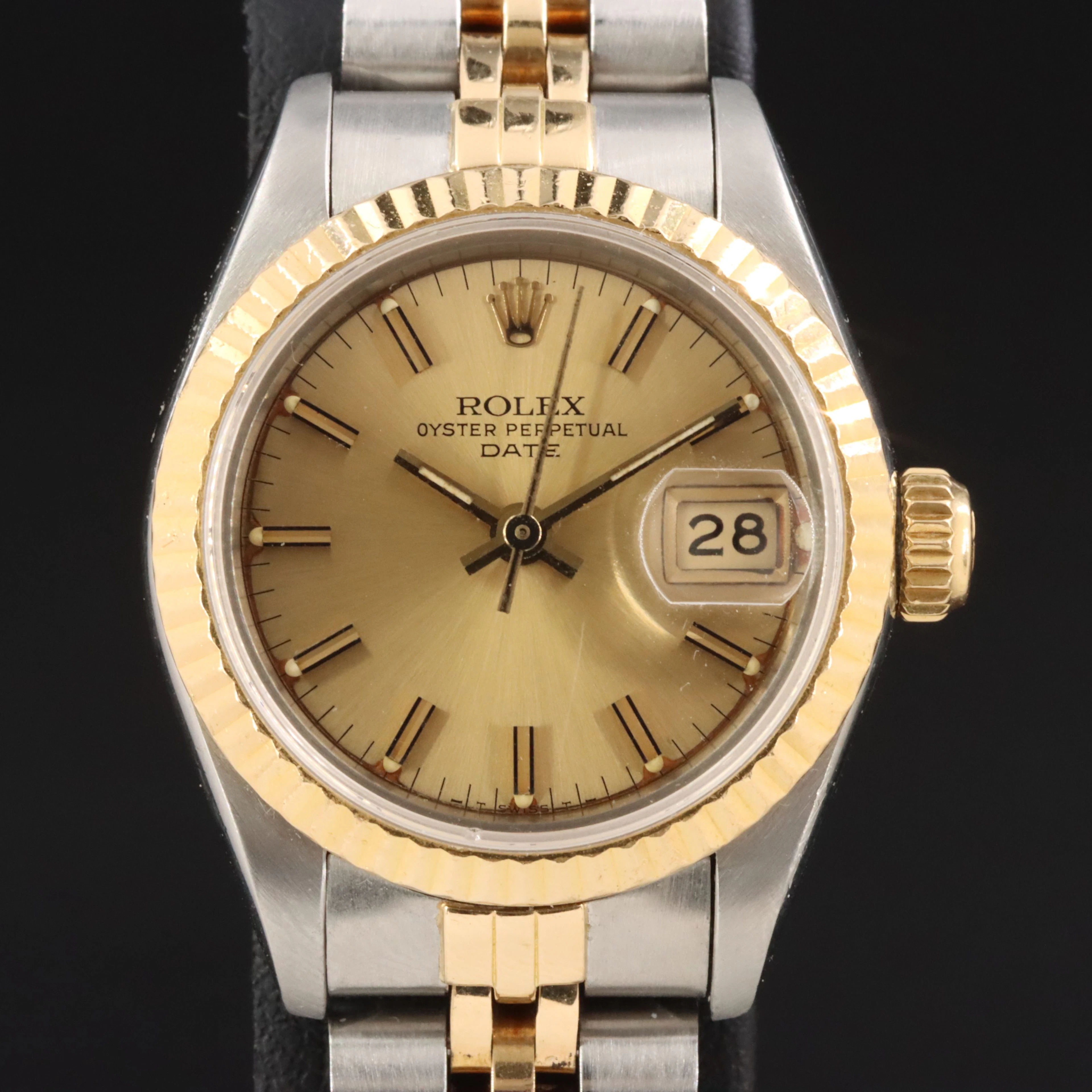 1983 Rolex Oyster Perpetual Date Model 69173 Watch