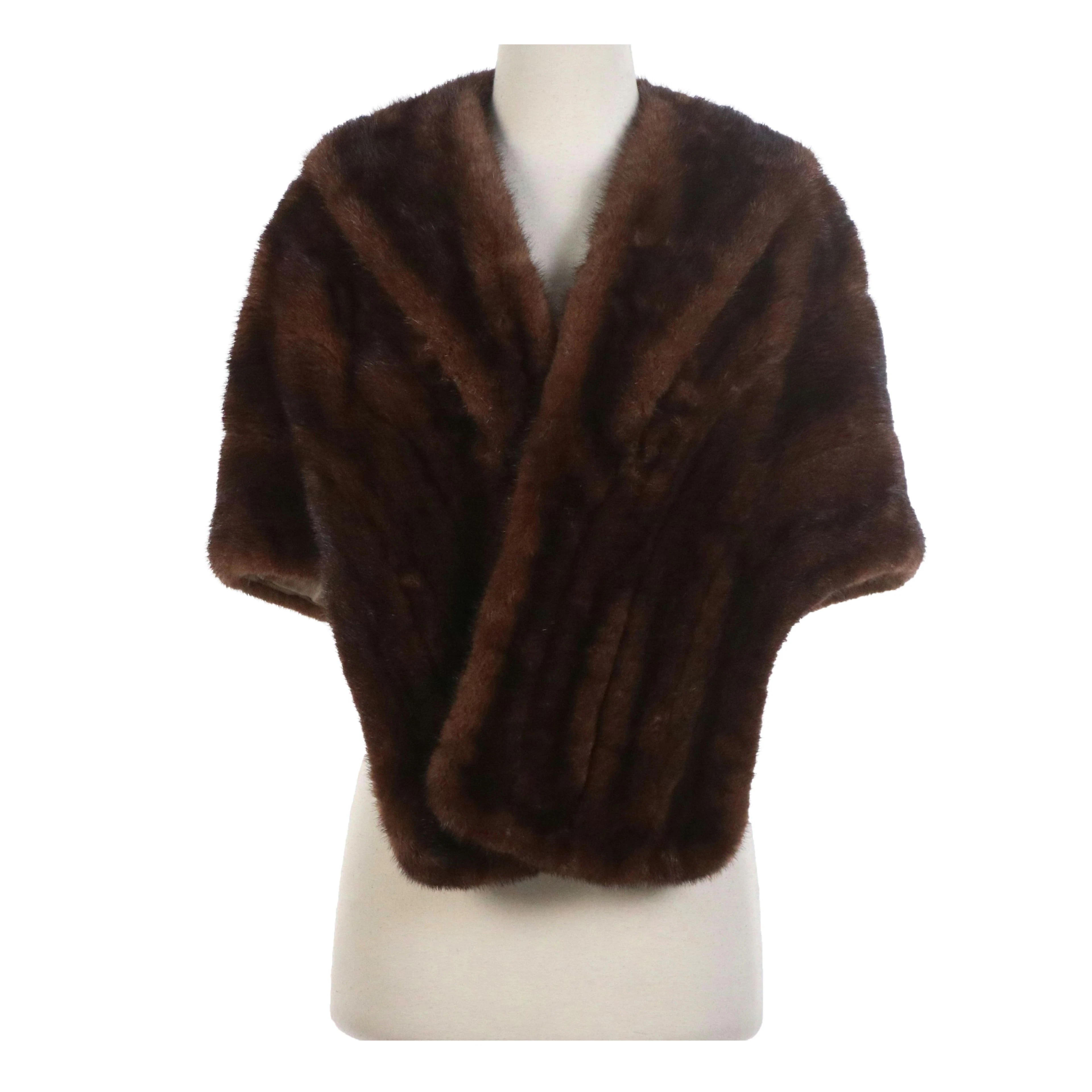 Jerome Wolk & Brothers Mink Fur Stole
