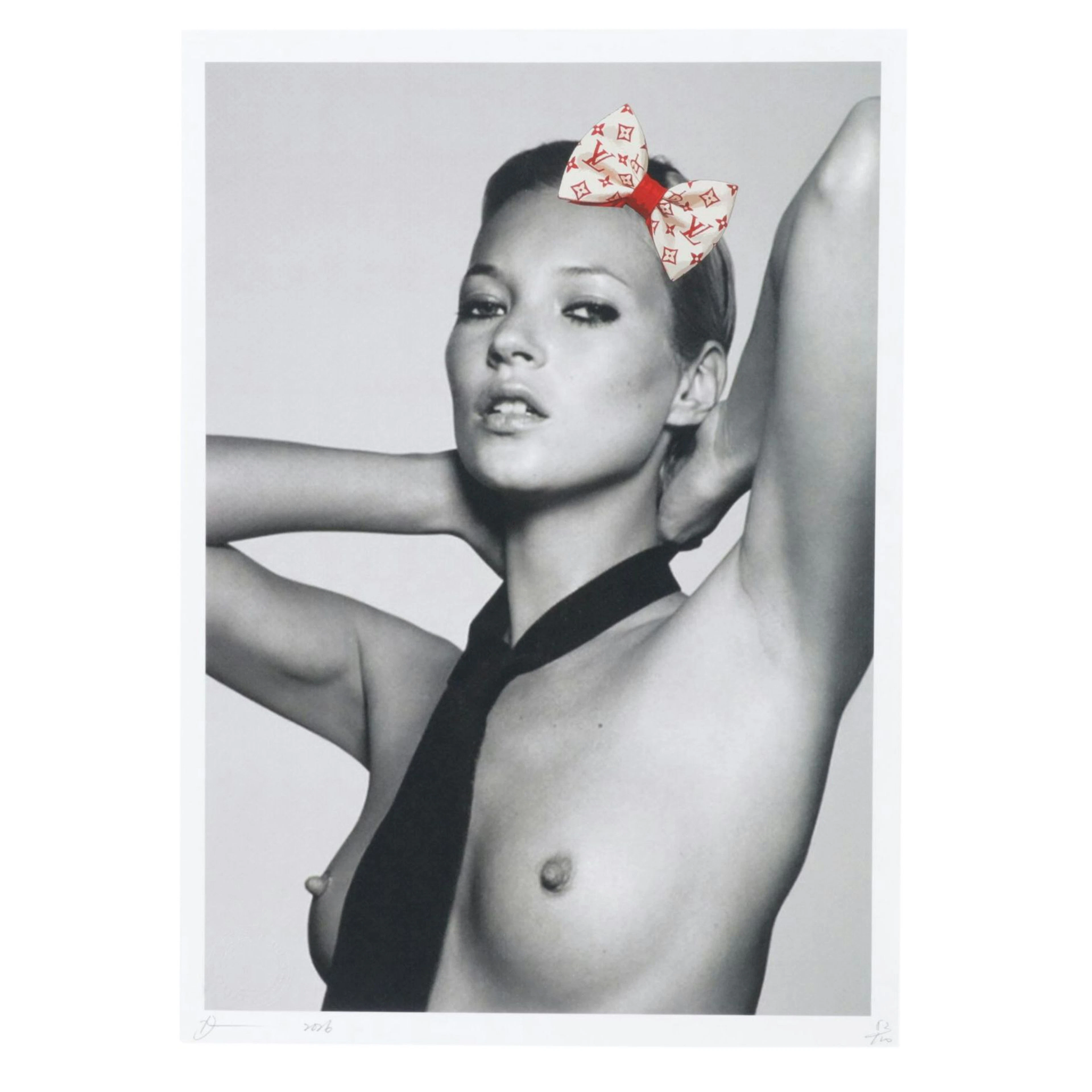 Death NYC Pop Art Graphic Print Homage to Kate Moss x Louis Vuitton, 2026