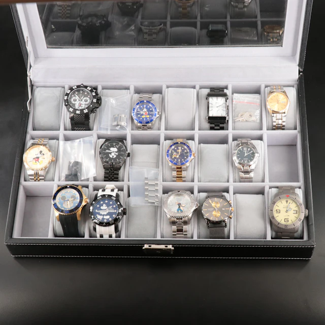 Snoopy, Mickey, Popeye Invictas, Seikos & Other Watches