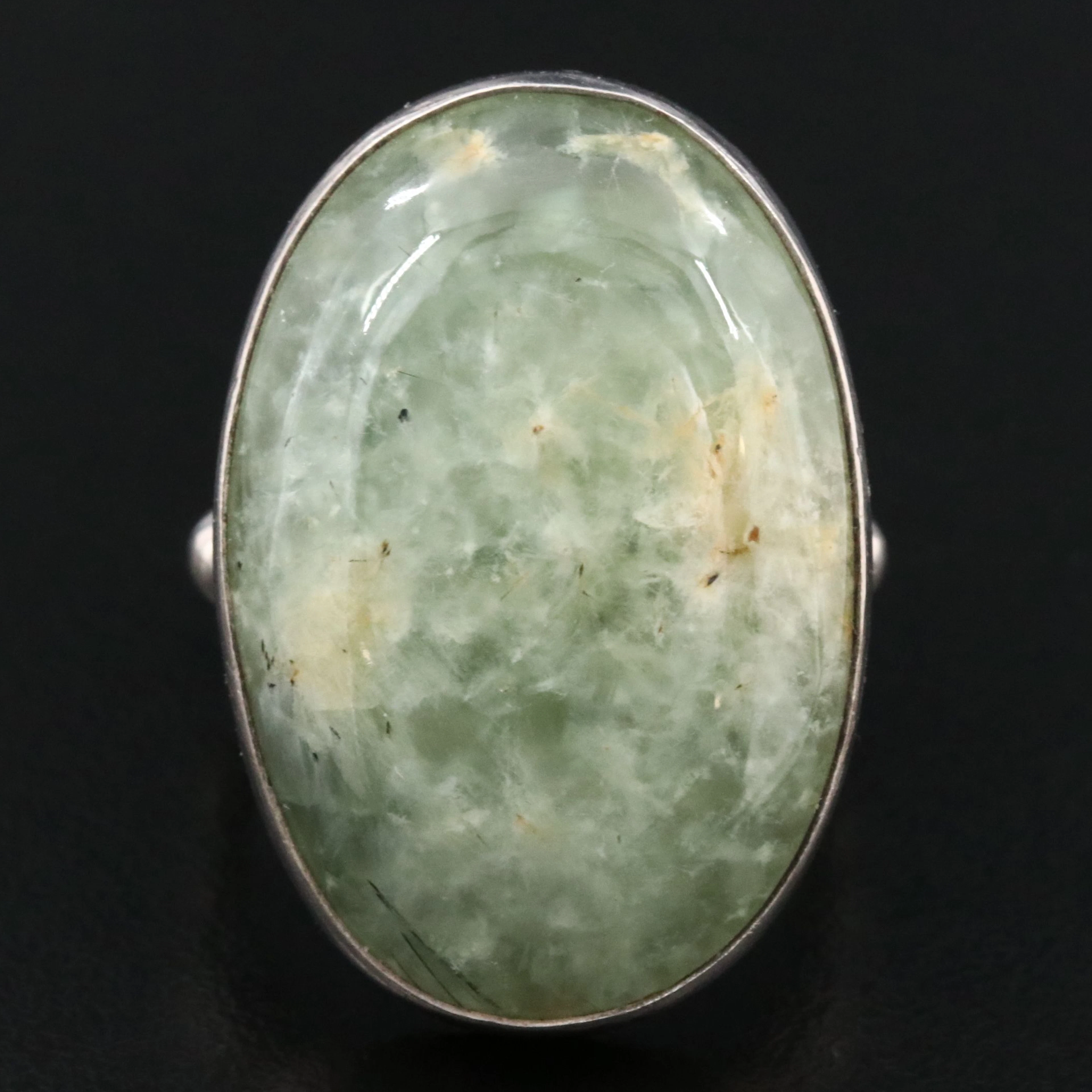 Amy Kahn Russell Sterling Prehnite Ring