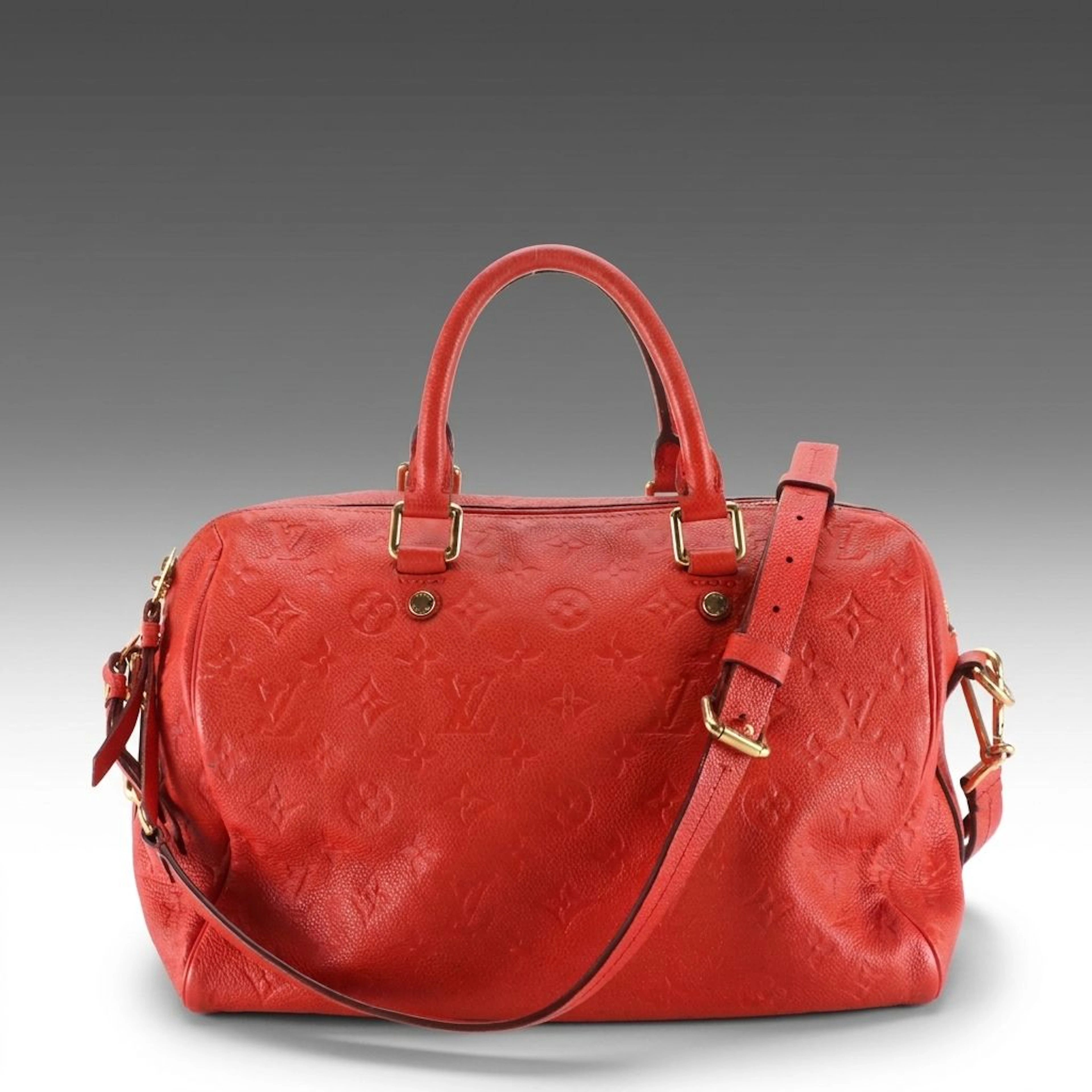 Louis Vuitton Speedy Bandoulière 30 Bag in Orient Monogram Empreinte Leather