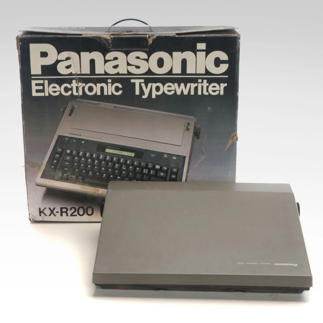 Panasonic KX-R200 Electronic Typewriter, Late 20th Century