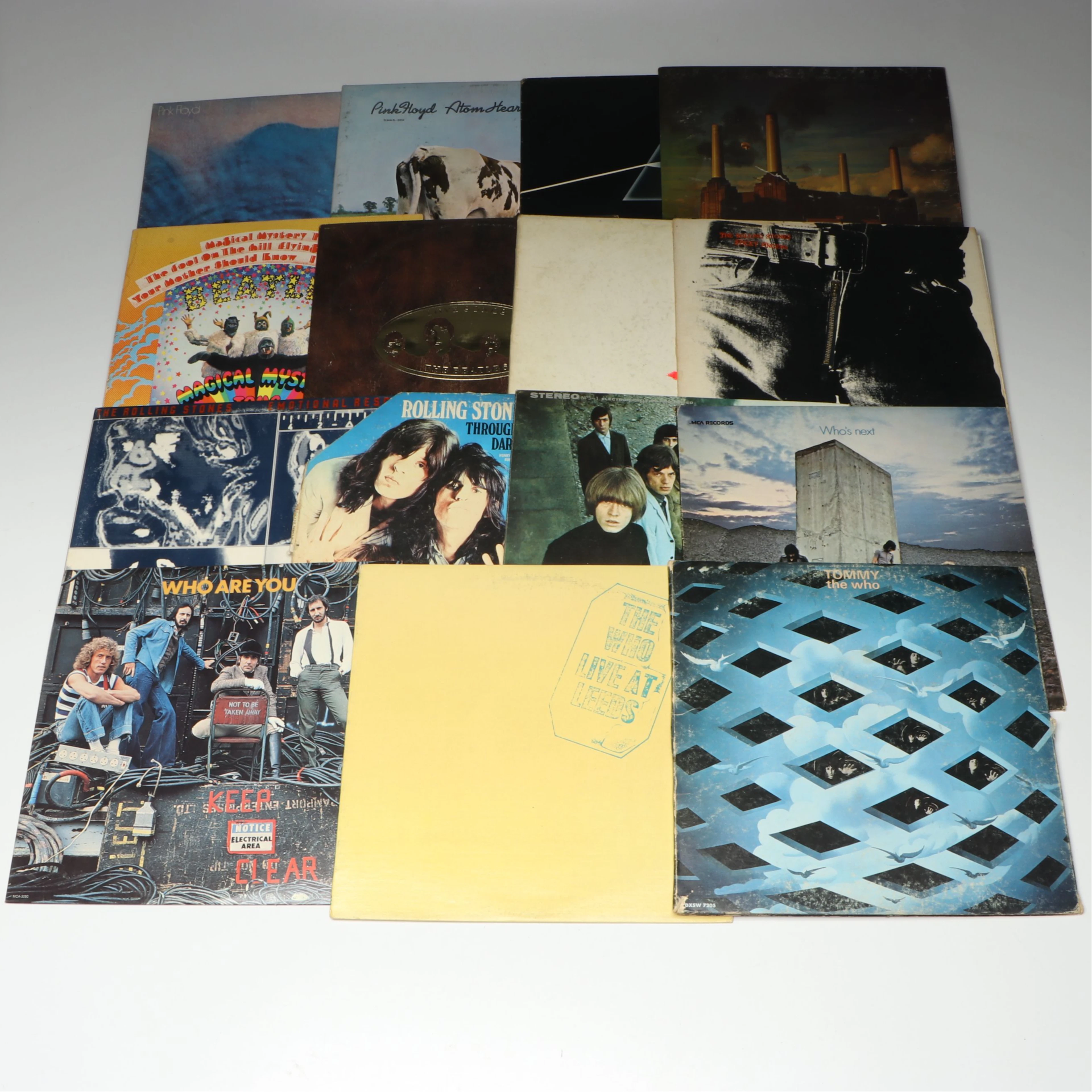 Pink Floyd "Atom Heart Mother" with The Rolling Stones and More 12" Records