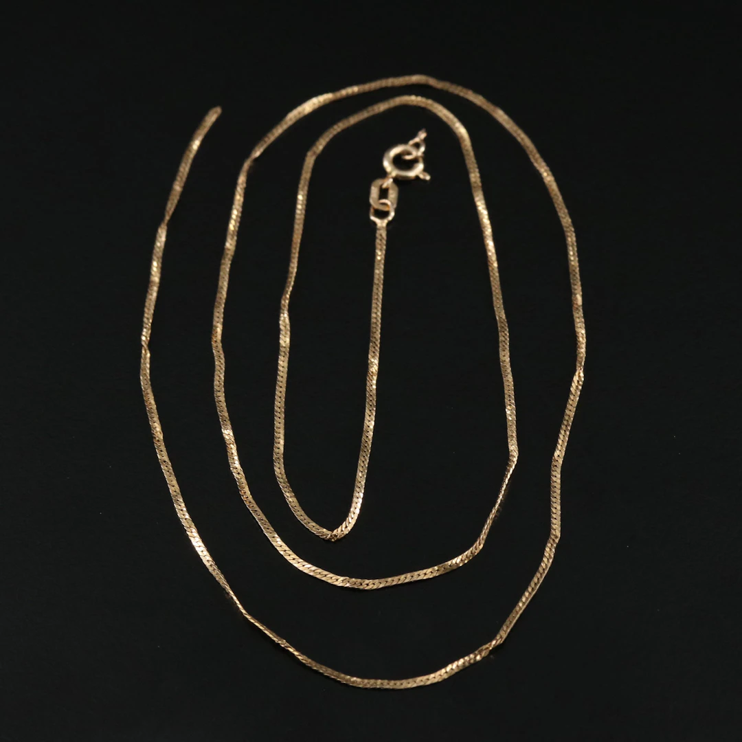 14K Necklace Scrap