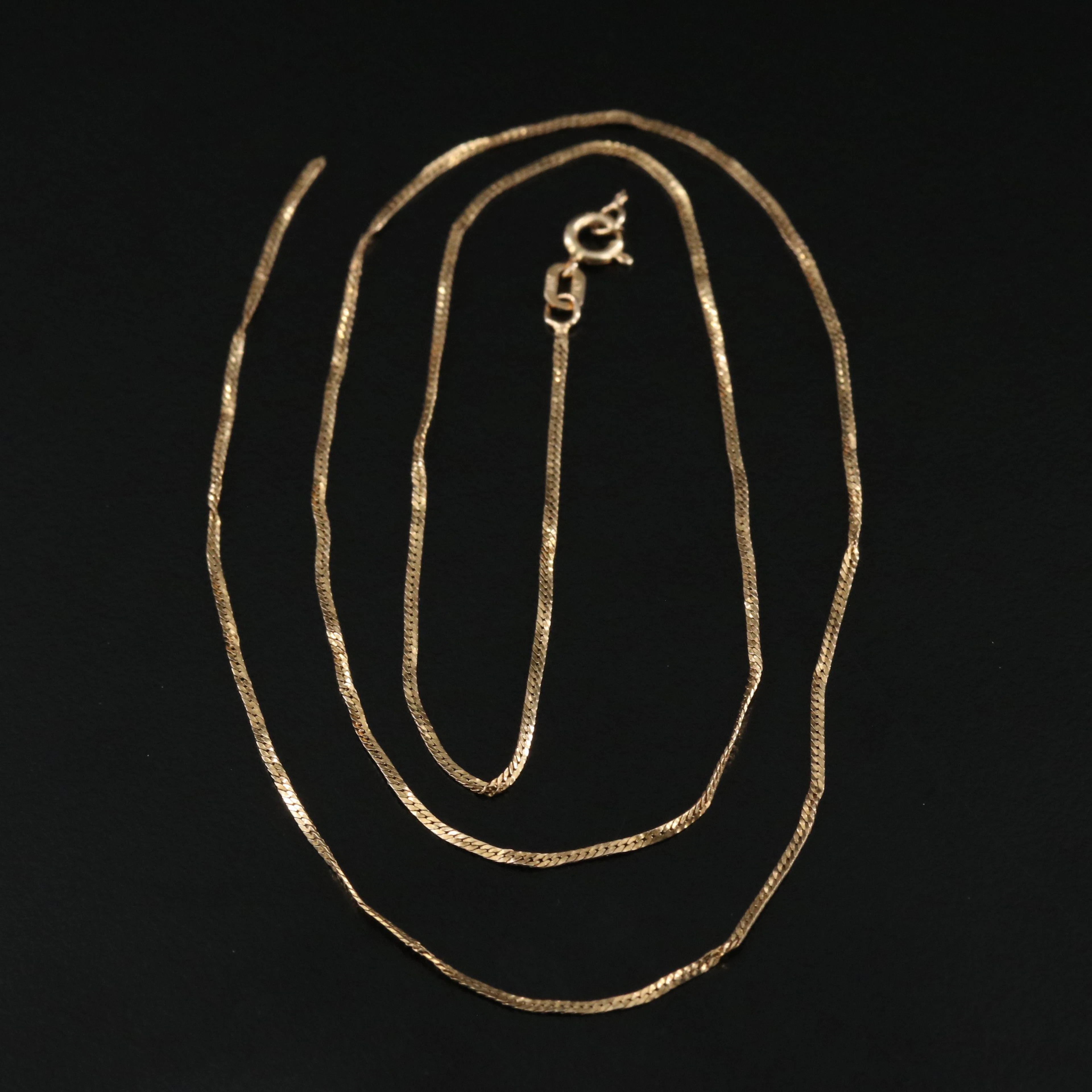 14K Necklace Scrap