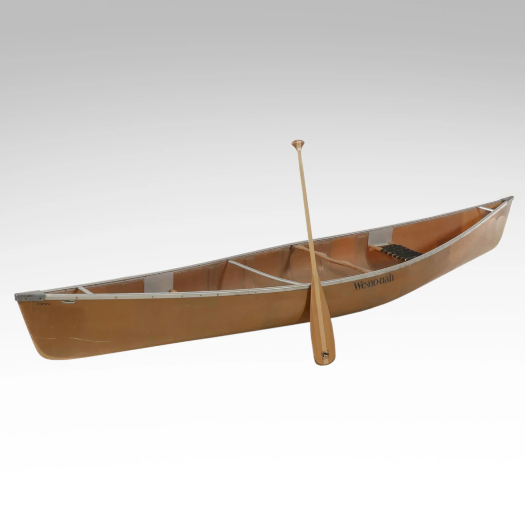 Wenonah Aurora Canoe with Oar